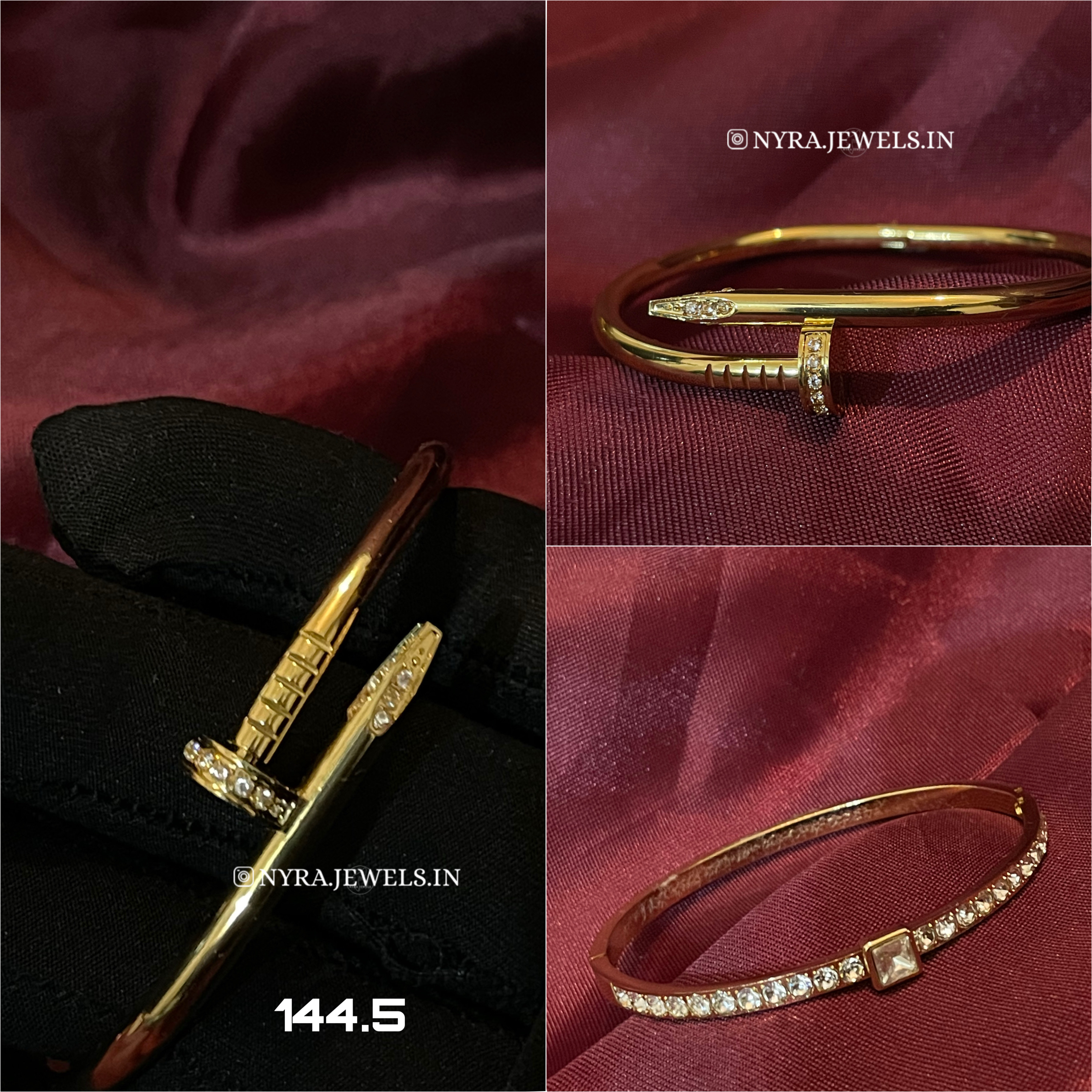 Anti - Tarnished Nail Bracelet