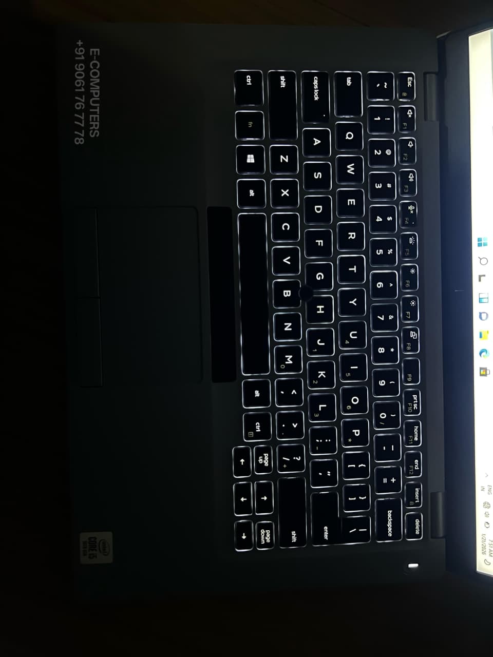 Good working condition Dell Latitude i5 Latest model laptop with 8GB RAM & 256GB SSD + 4GB GPU and windows 11 Pro OS)