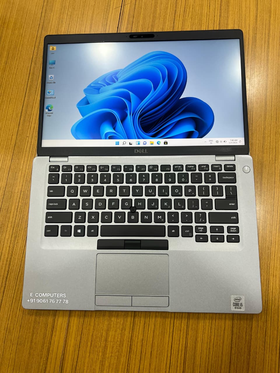 Good working condition Dell Latitude i5 Latest model laptop with 8GB RAM & 256GB SSD + 4GB GPU and windows 11 Pro OS)