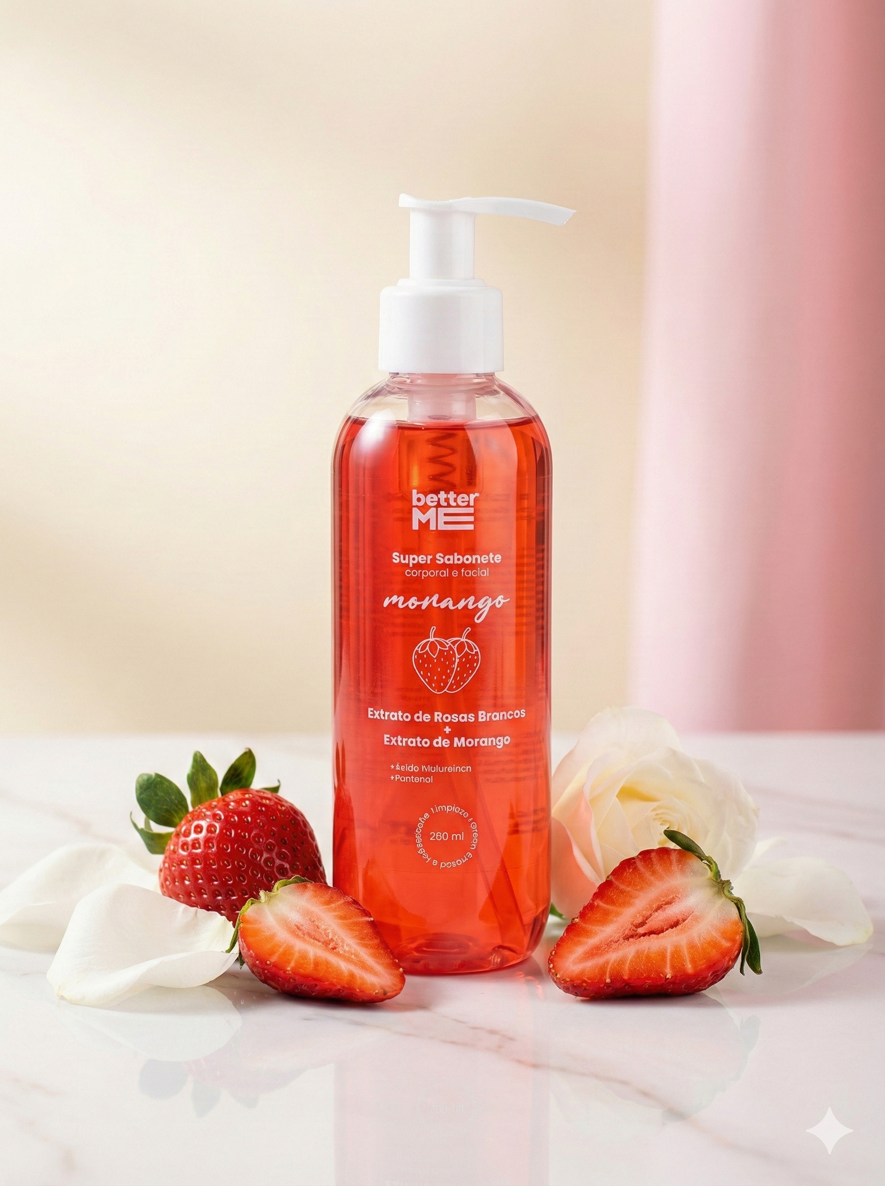 Sabonete Líquido Morango - Better Me