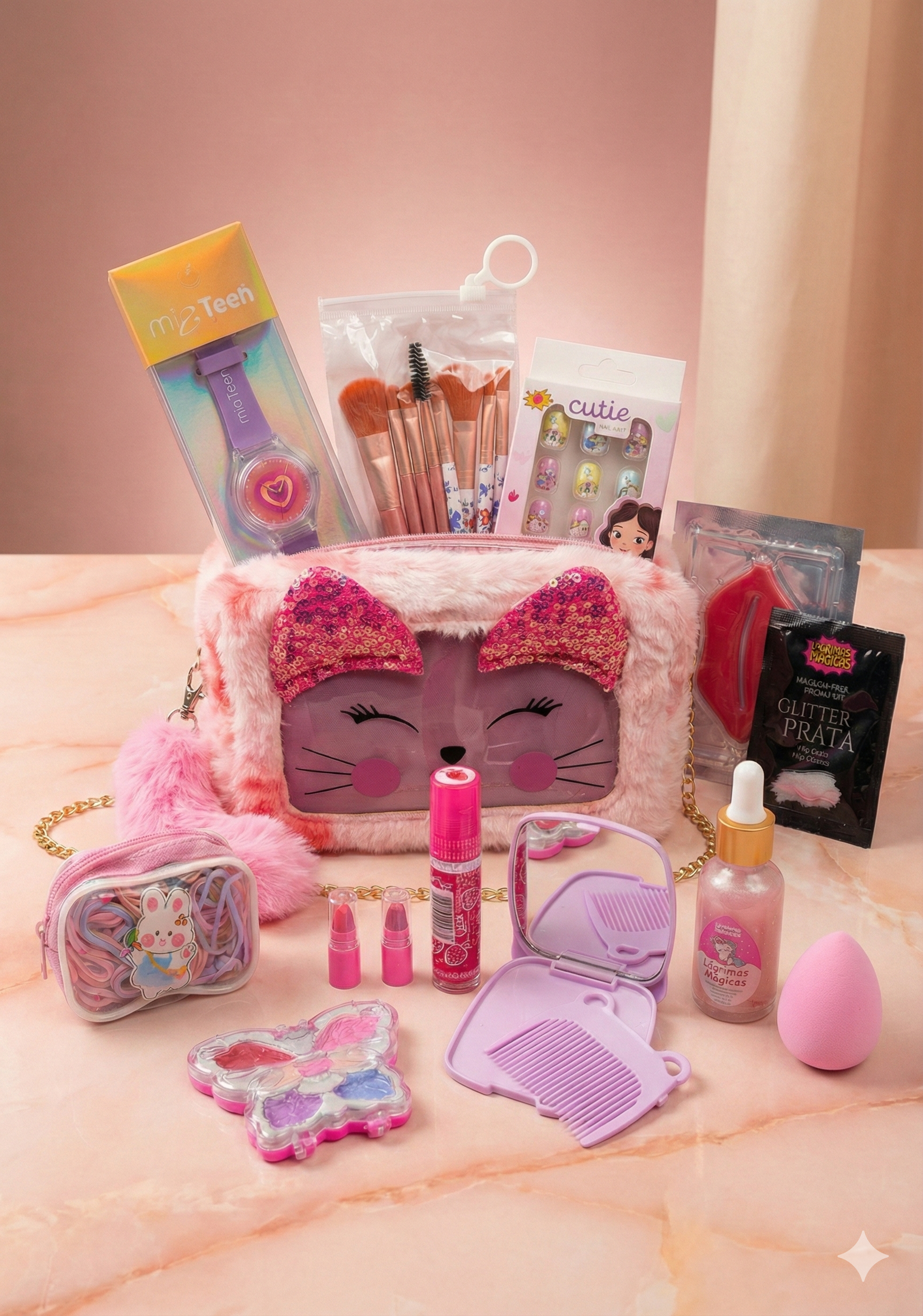 Kit Maquiagem Infantil Completo