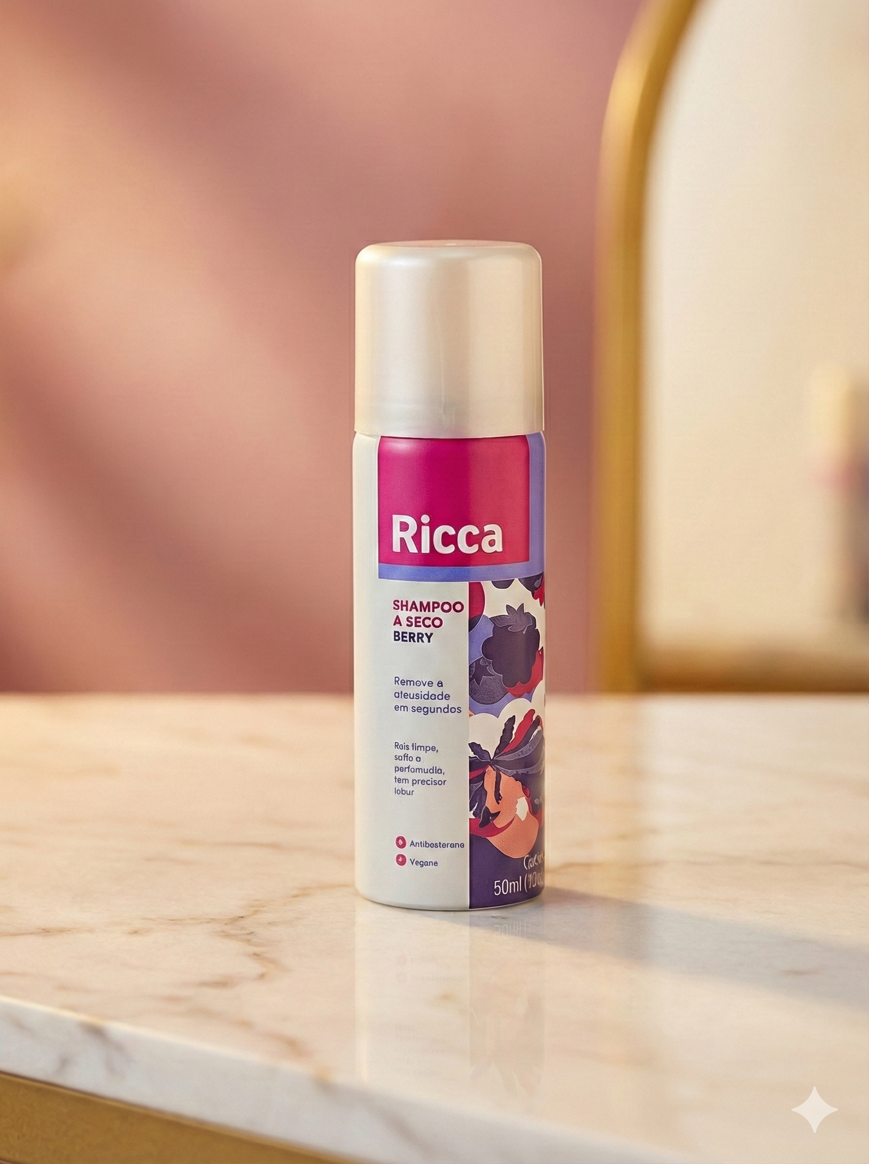 Shampoo a Seco Ricca Shakeberry