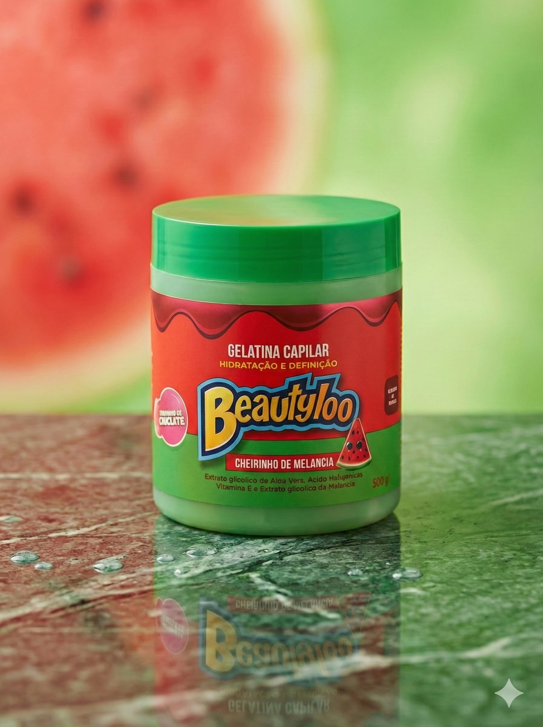 Gelatina Capilar Beautyloo - Melancia
