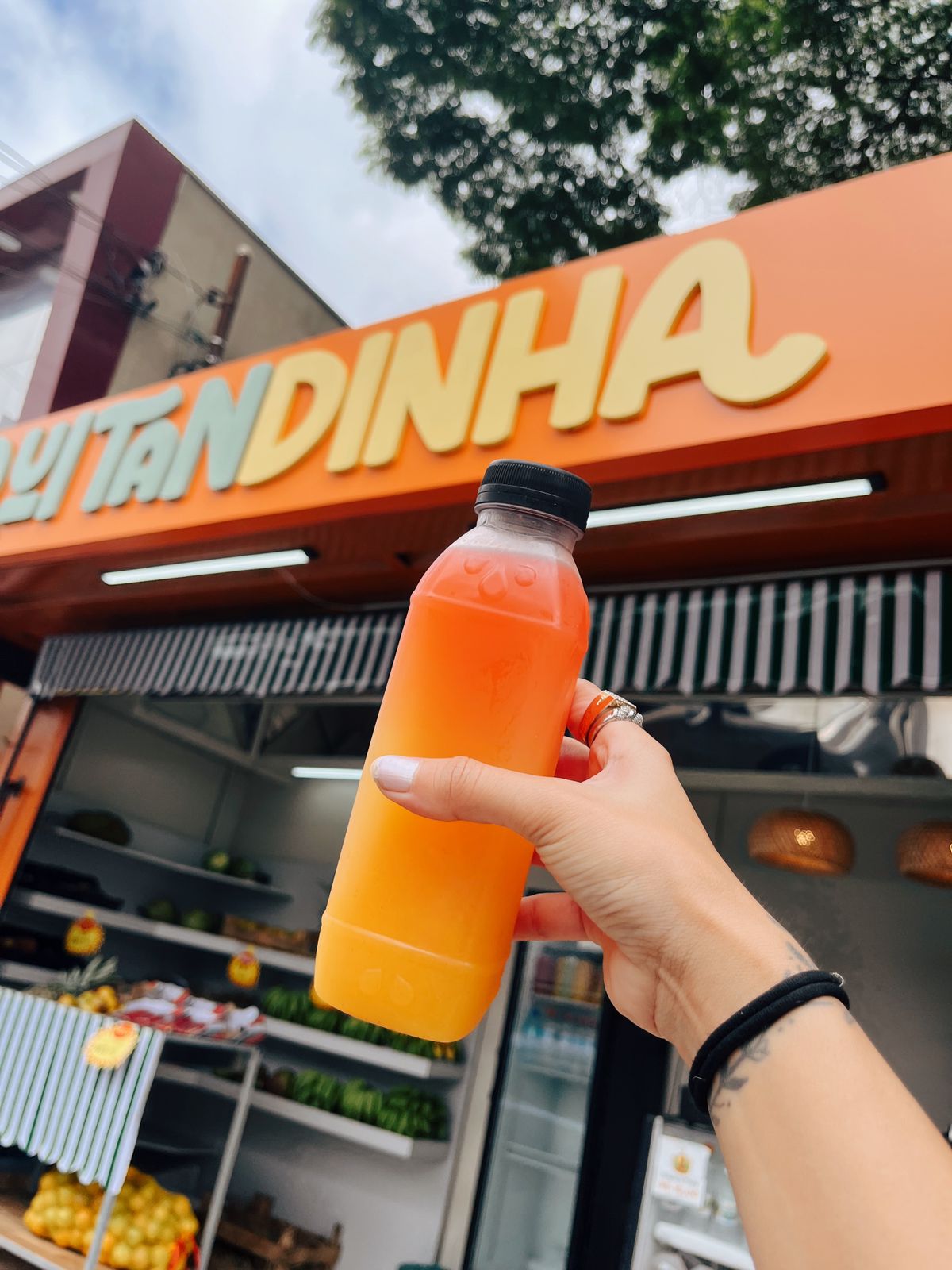 SUCO - LARANJA C/ MORANGO 500ML