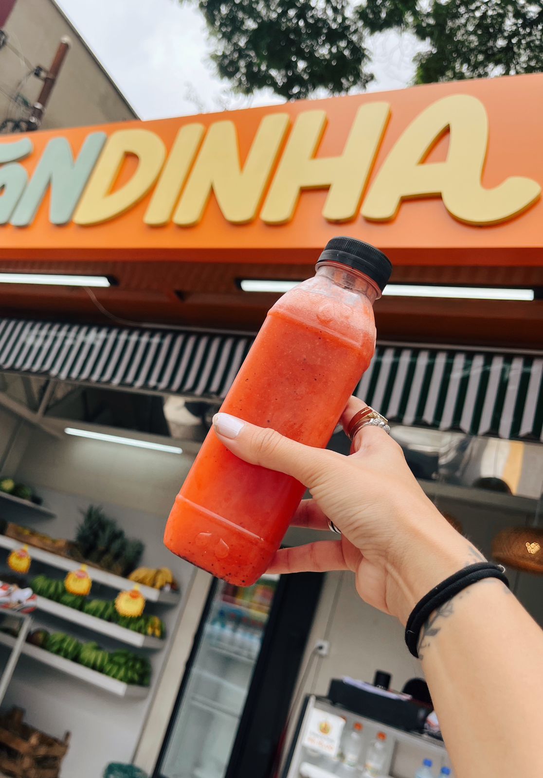 SUCO - MARACUJÁ C/ MORANGO 500ML