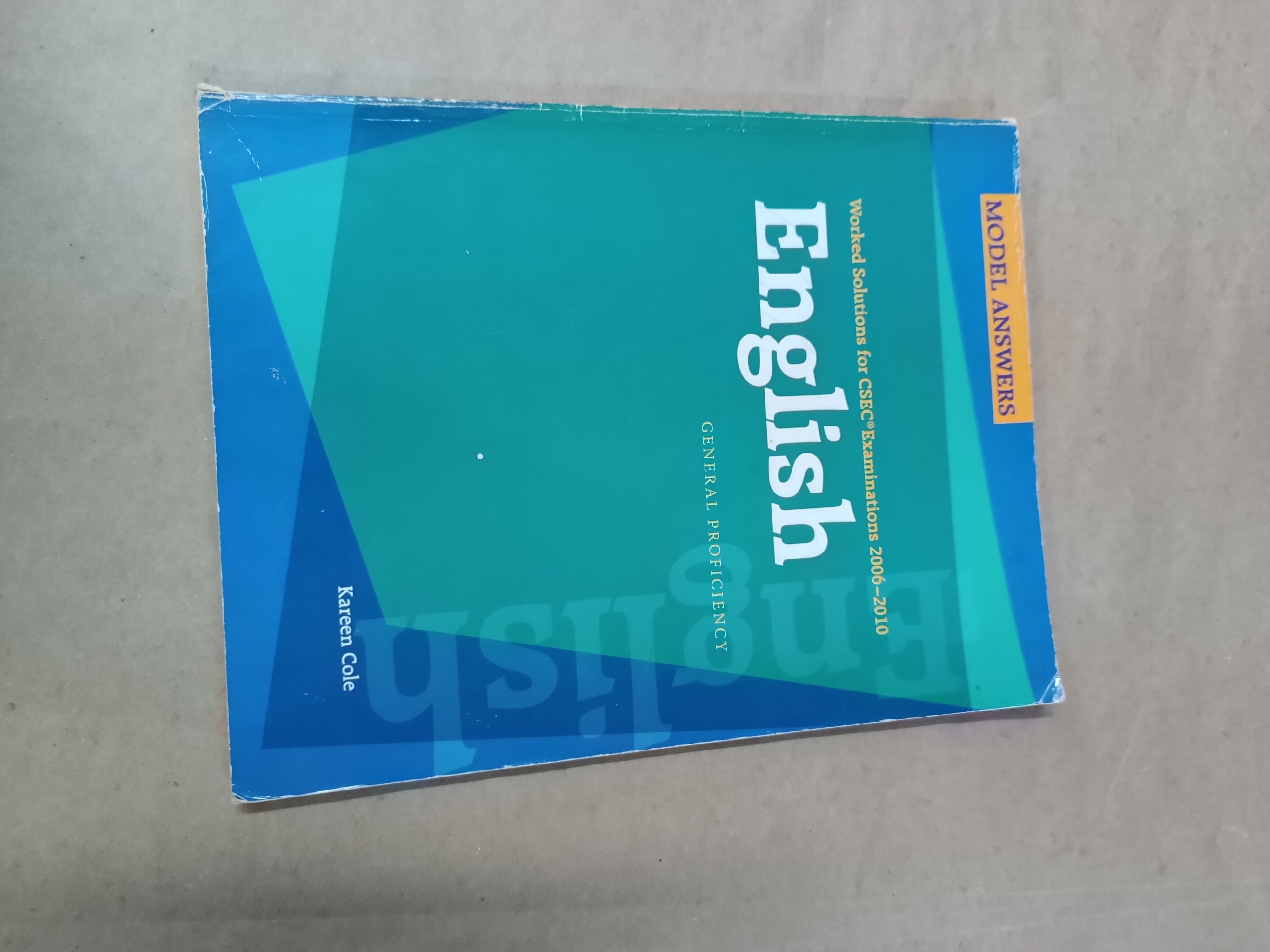 English Model Answers Book