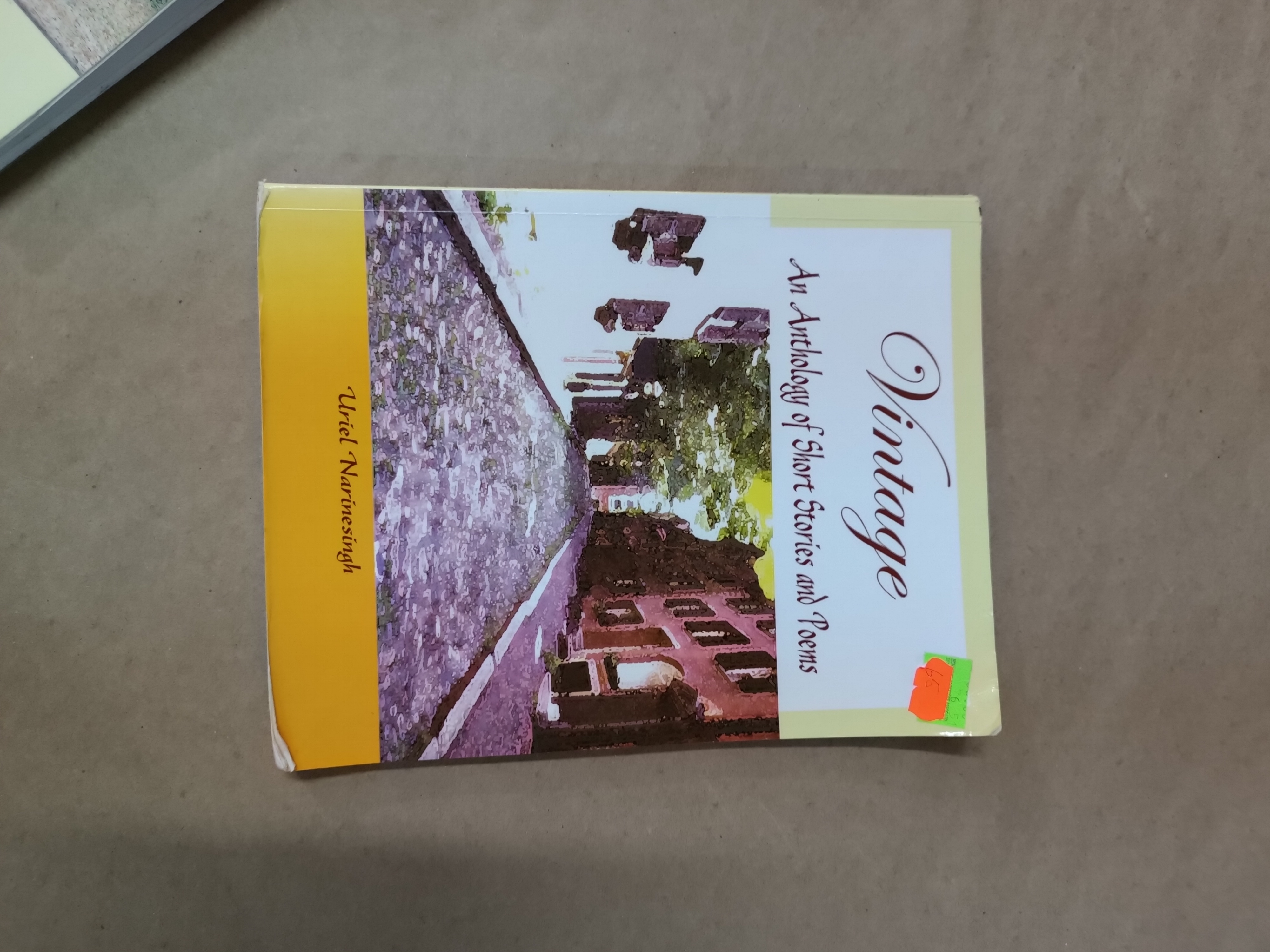 Vintage: An Anthology of Short Stories and Prose