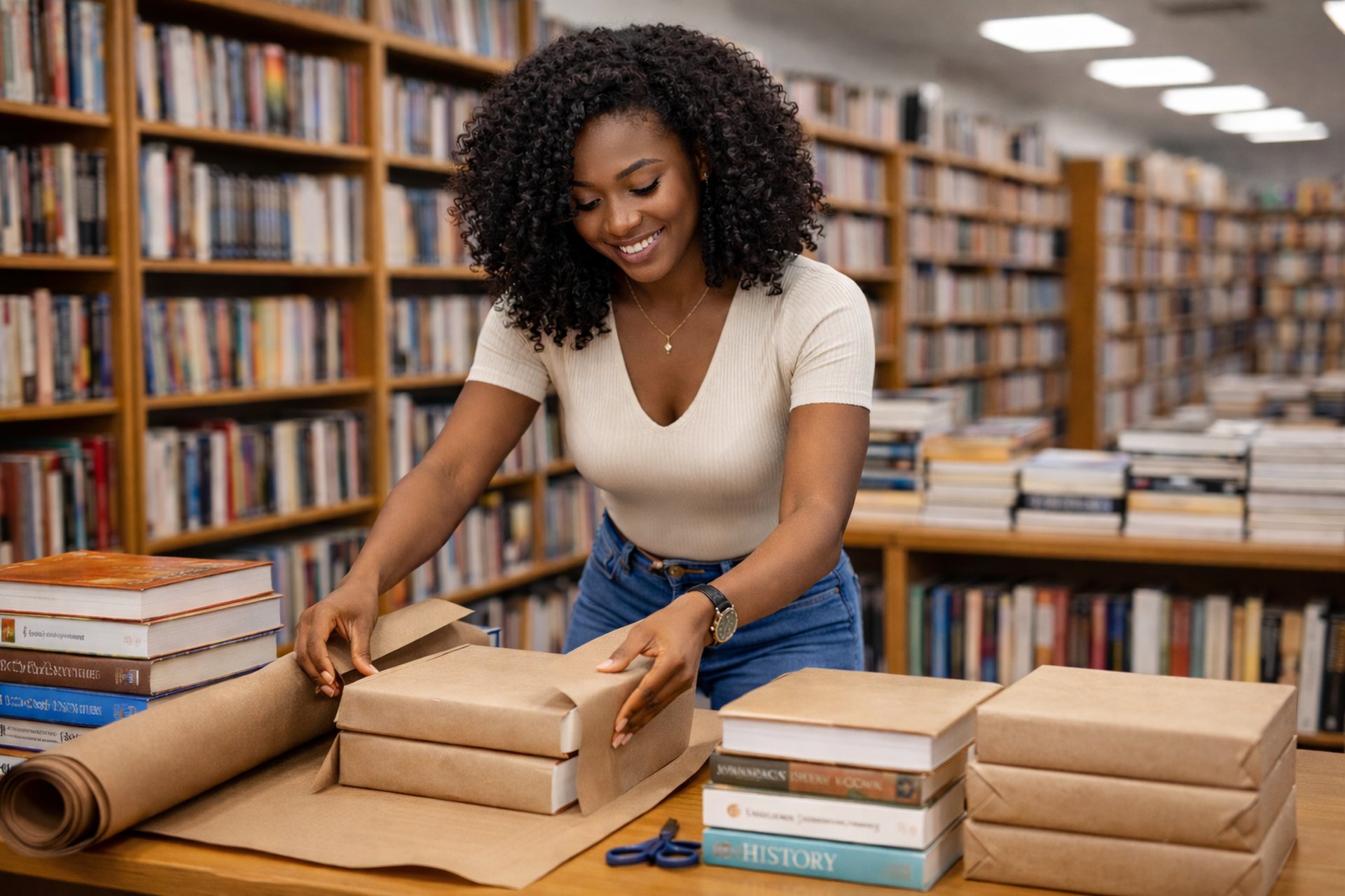 Book Papering Services