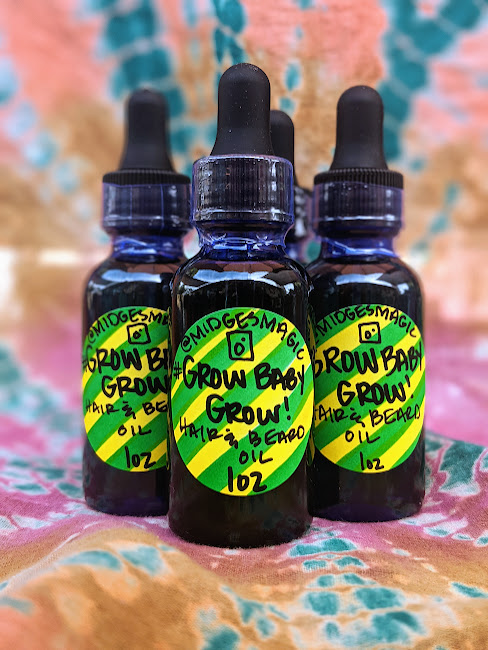 Grow Baby Grow Hair & Beard Oil + Hair Rinse Add-in