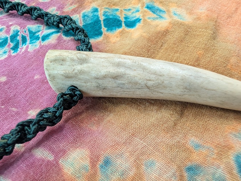Handcrafted Antler Pendant Necklace