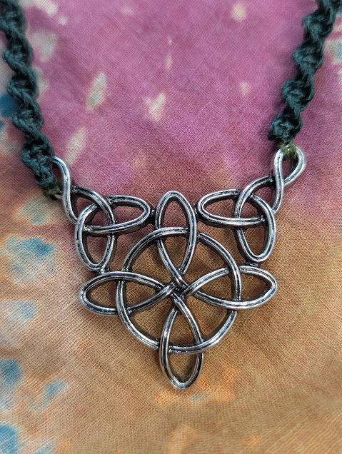 Celtic Knot Necklace on U.S.-Made Paracord