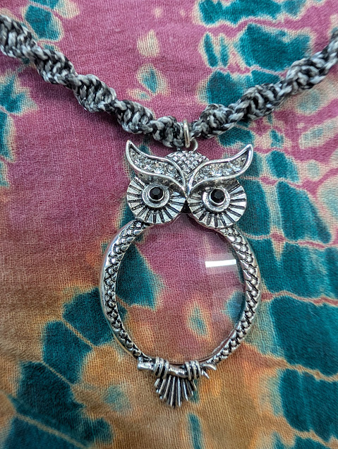 Owl Magnifier Necklace