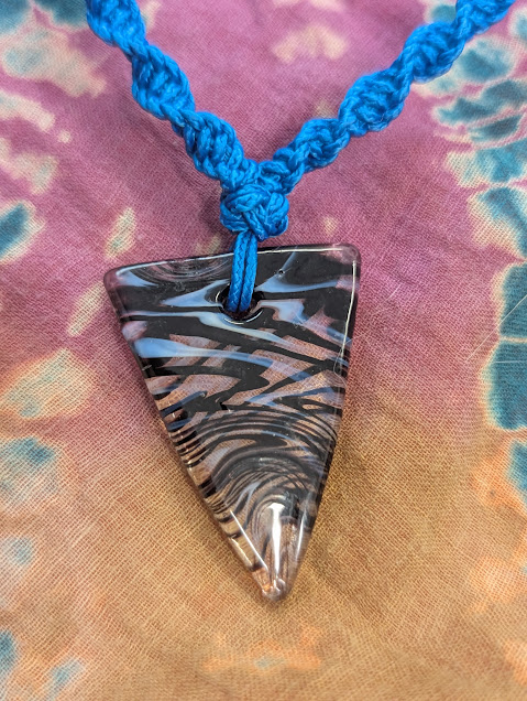 Handcrafted Glass Pendant Necklace