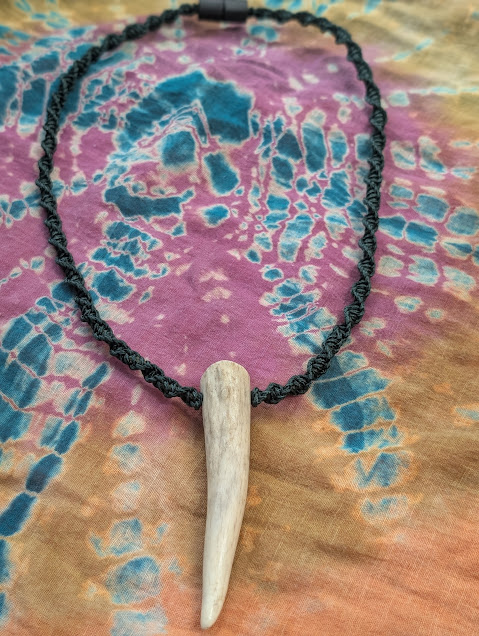 Handcrafted Antler Pendant Necklace