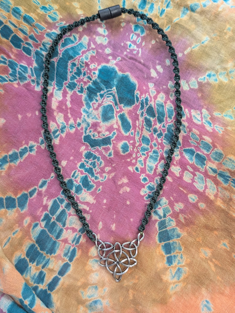 Celtic Knot Necklace on U.S.-Made Paracord
