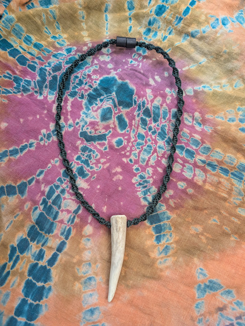 Handcrafted Antler Pendant Necklace