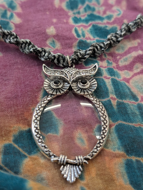 Owl Magnifier Necklace