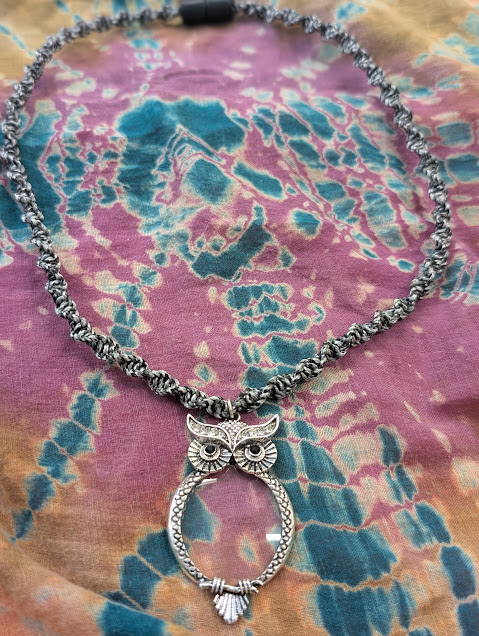 Owl Magnifier Necklace