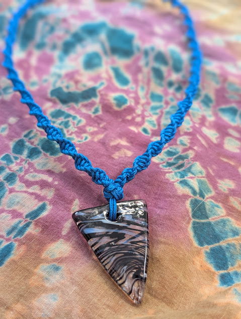 Handcrafted Glass Pendant Necklace