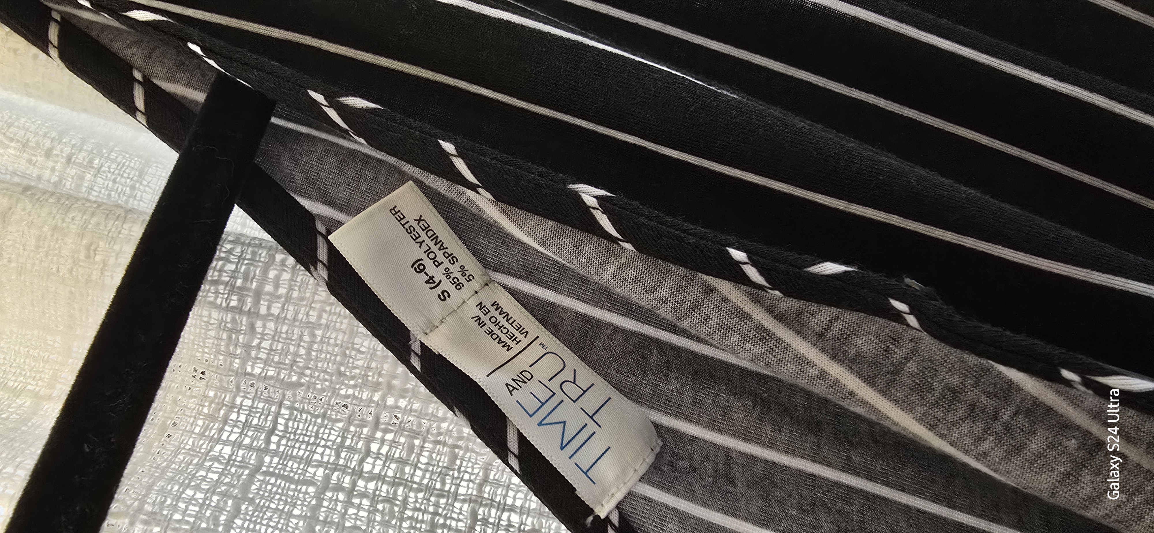 Black Striped V-Neck Jumpsuit