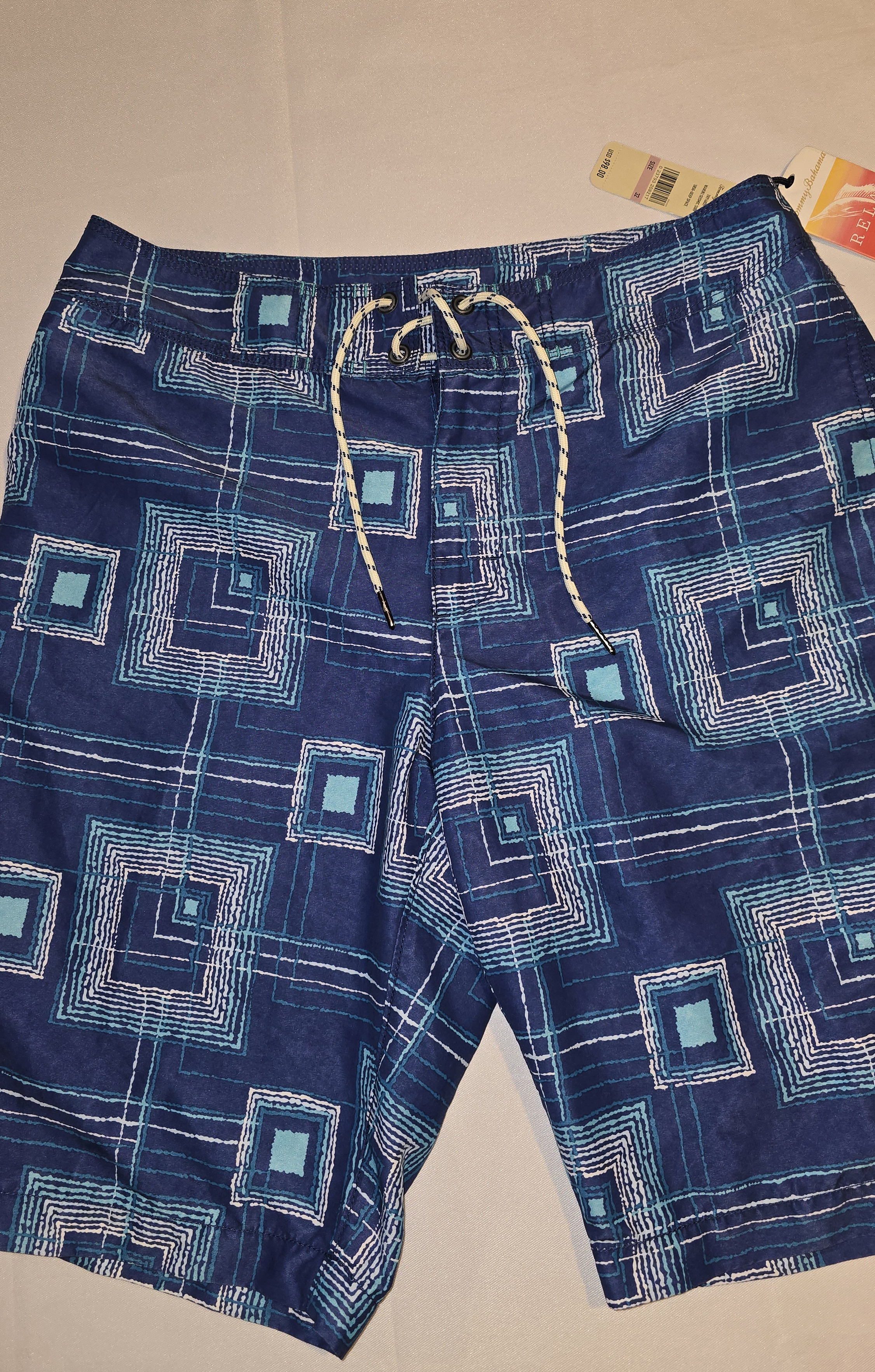 Geometric Pattern Board Shorts- Tommy Bahama 