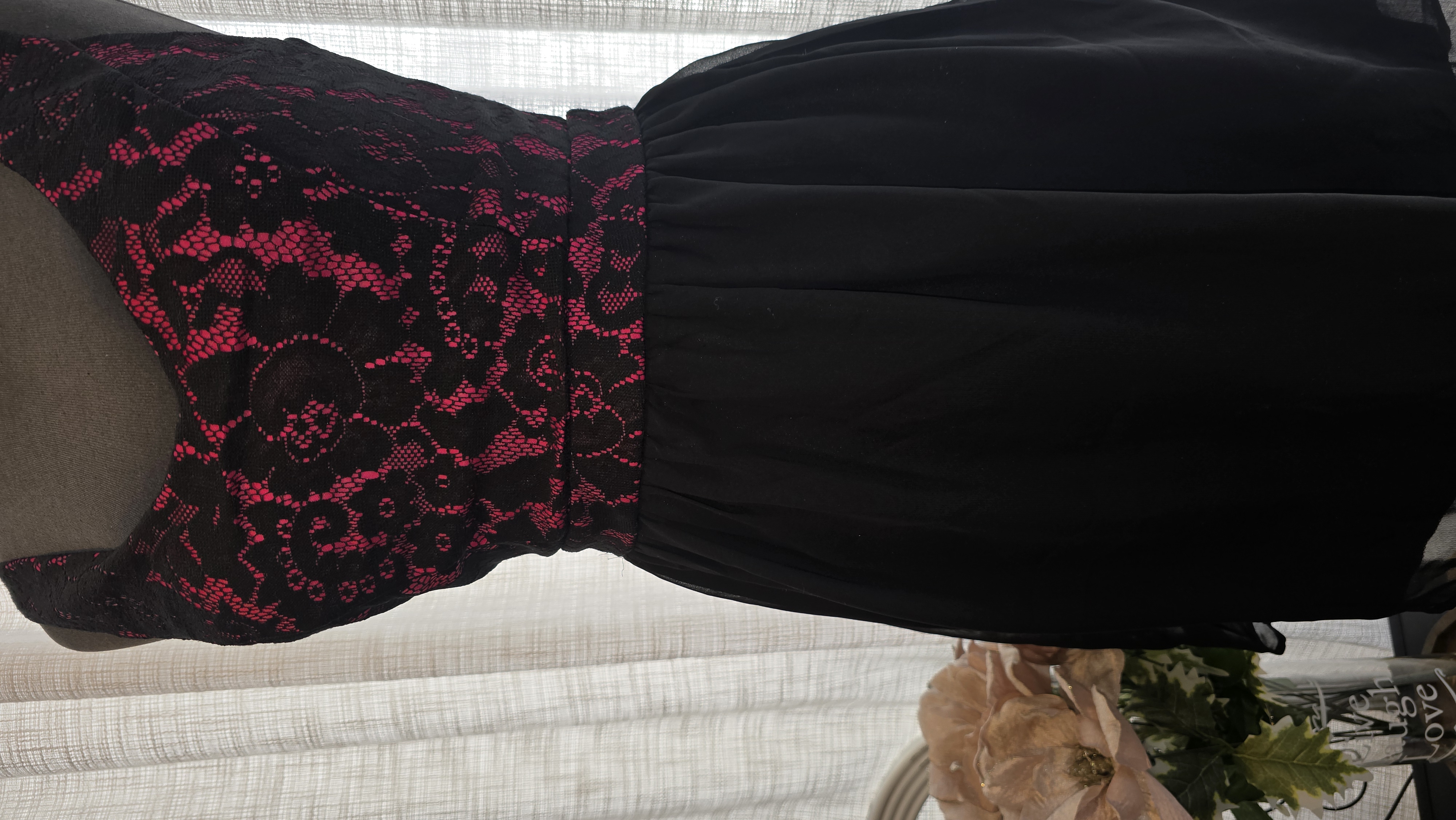 Sleeveless Lace Party Dress- BeBop