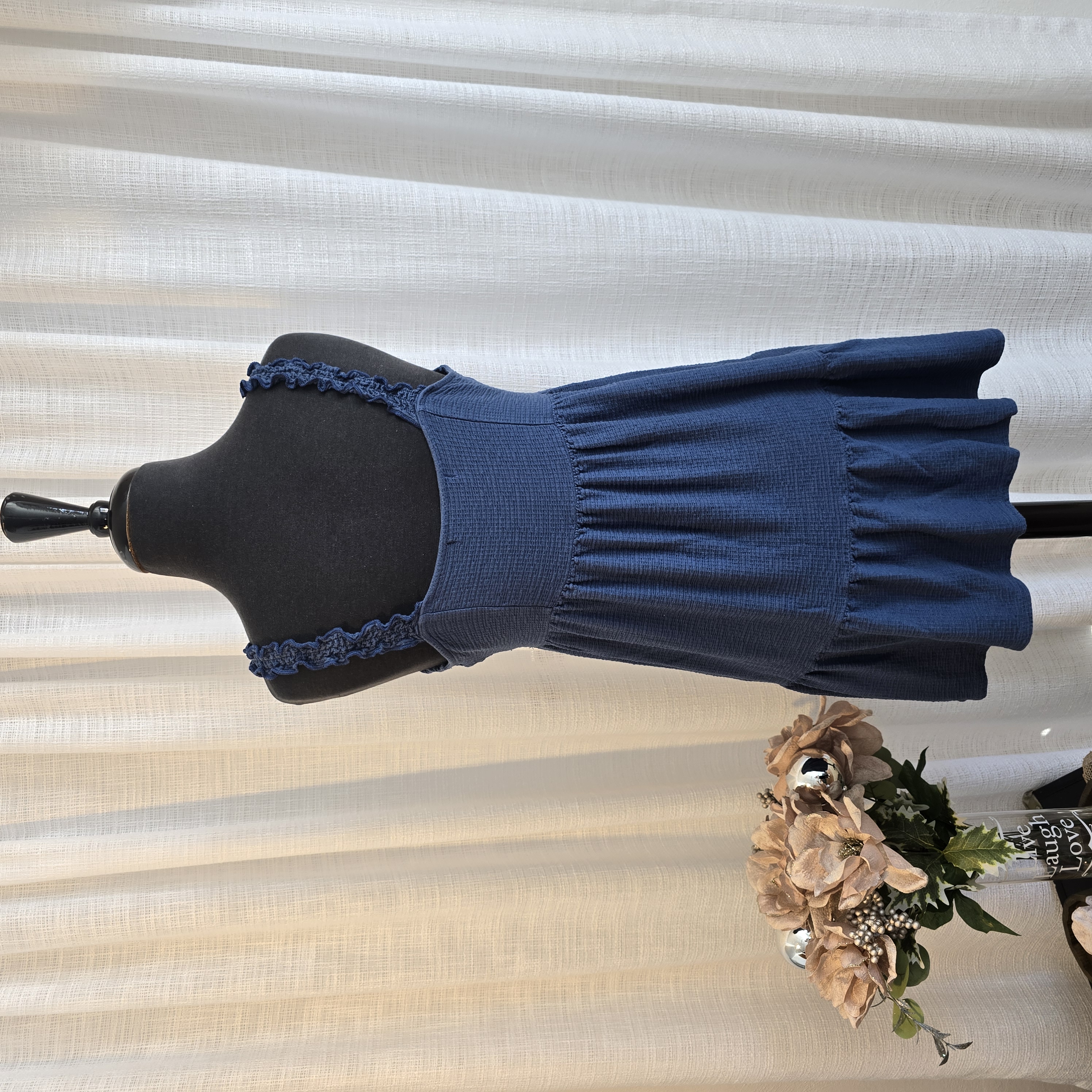 Navy Blue  Sundress- ARIZONA 