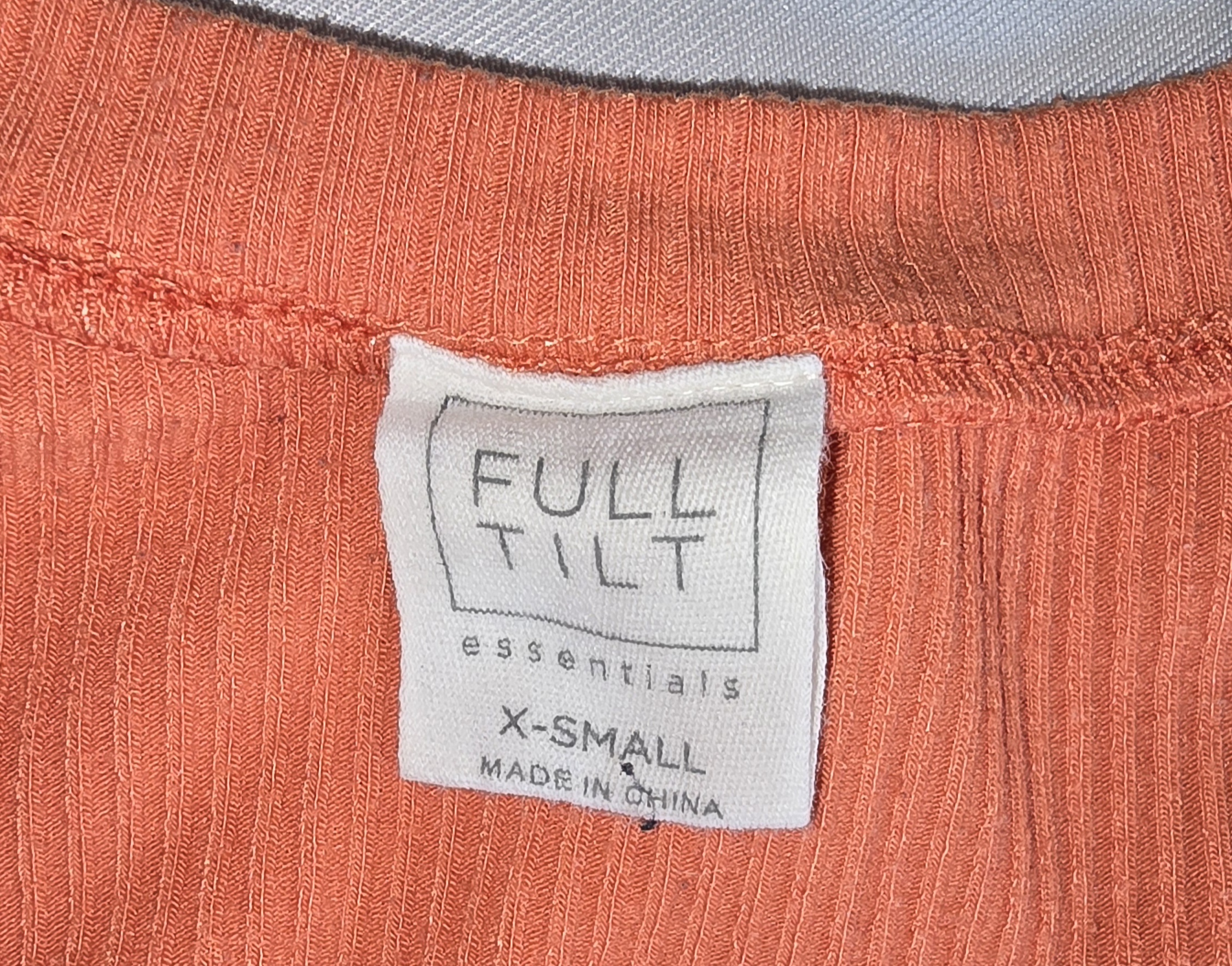 Ribbed V-Neck Top set- Full Tilt