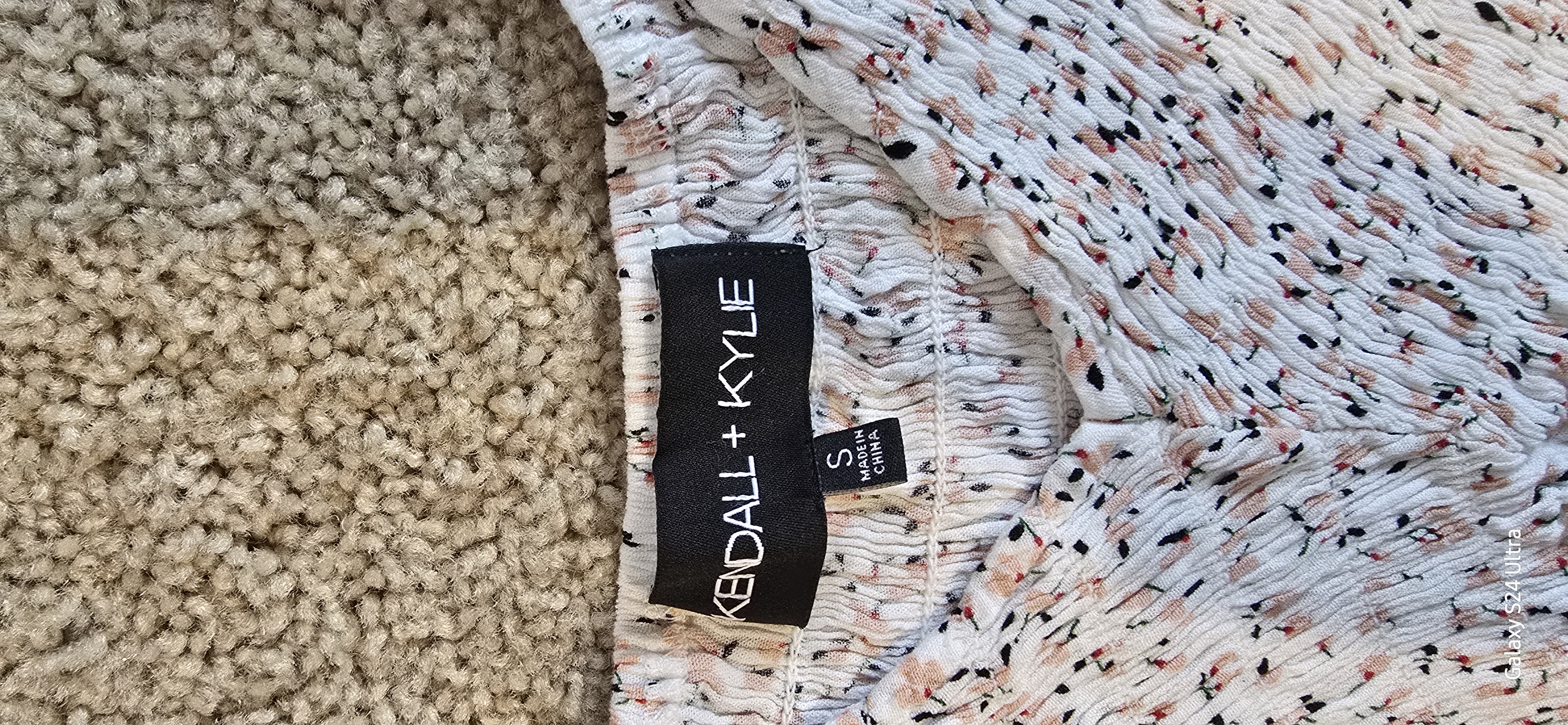 Floral Smocked Peplum Top