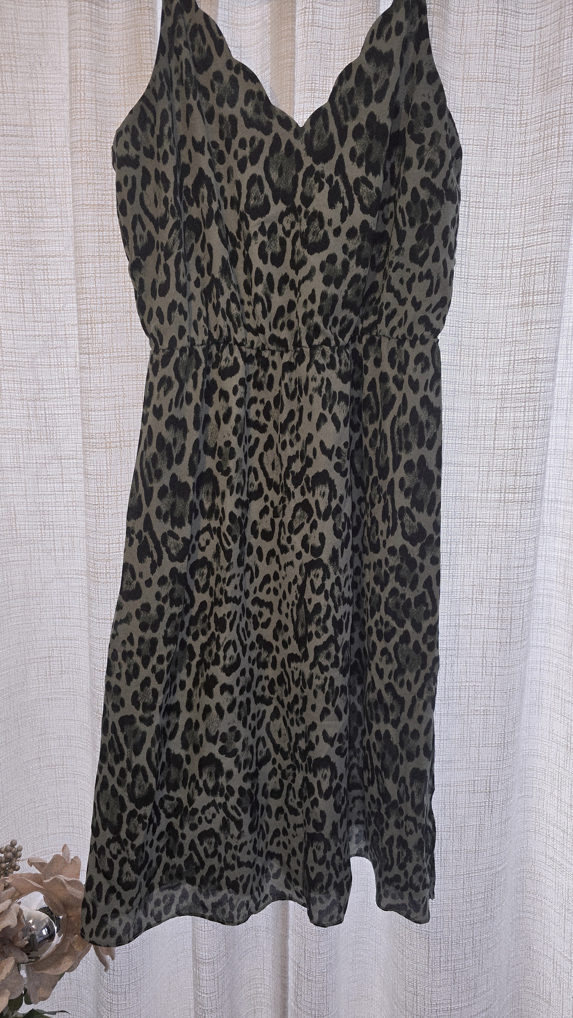 Leopard Print Midi Dress- Socialite