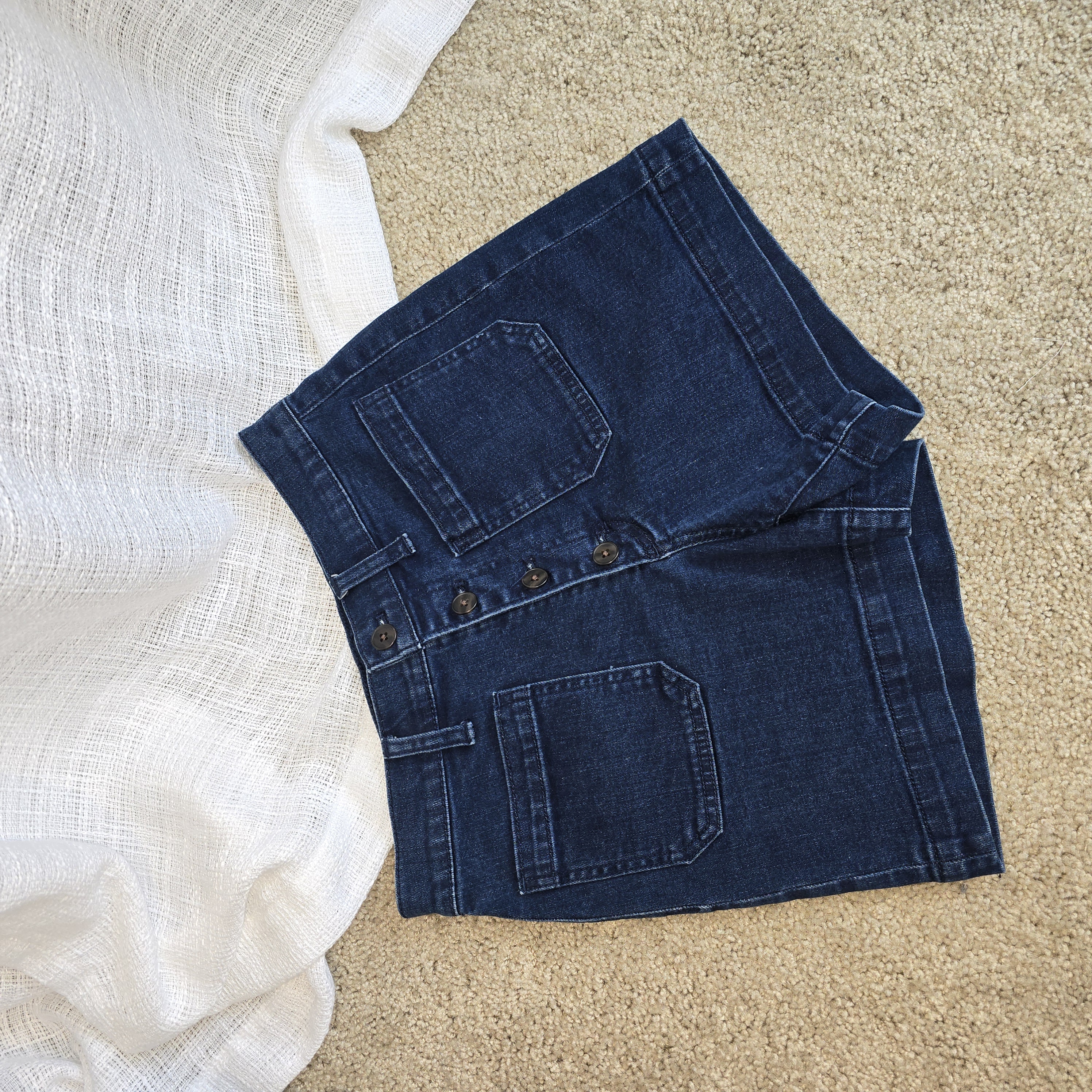 High-Waisted Denim Shorts J.Crew