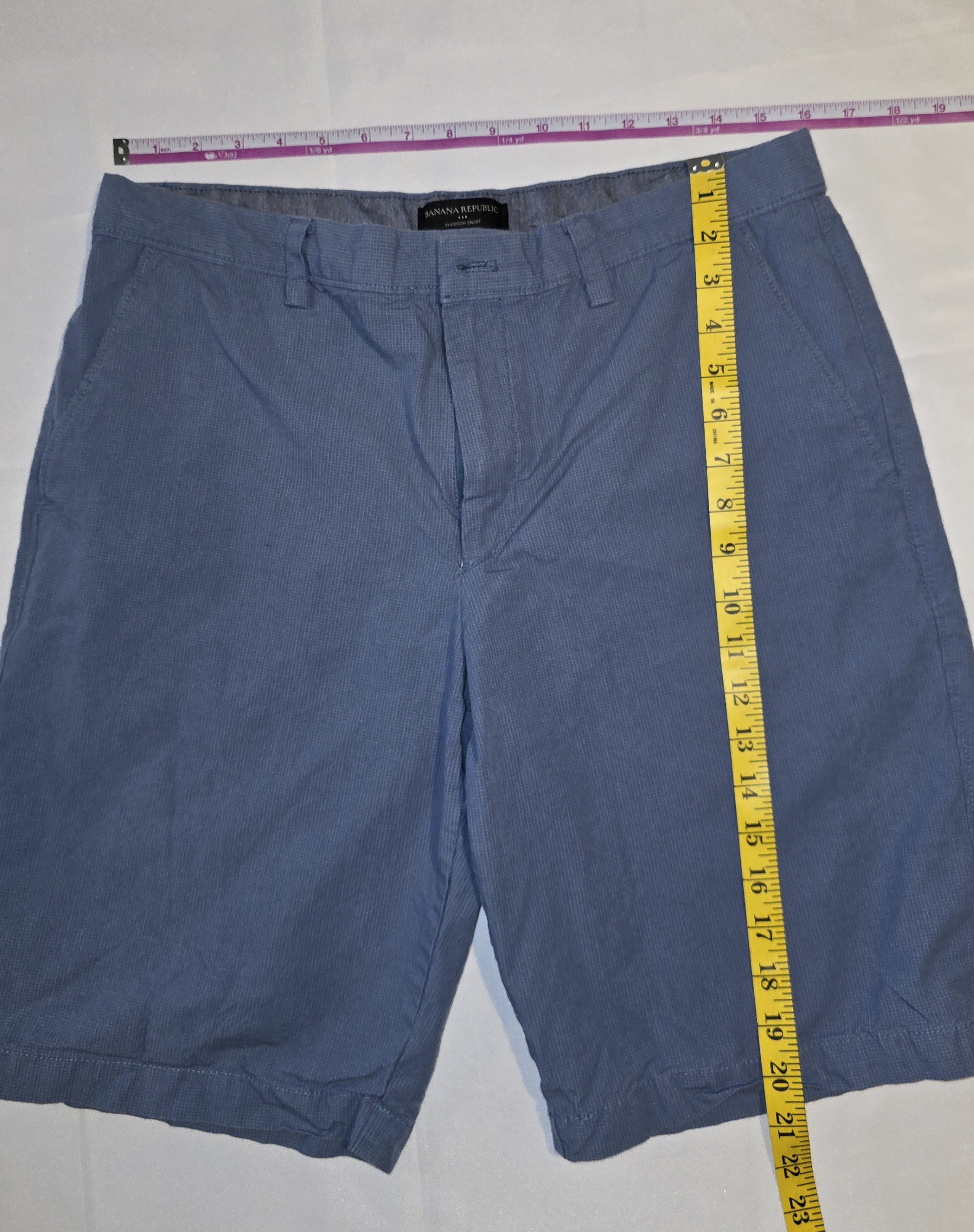 Blue Casual Shorts- Banana Republic
