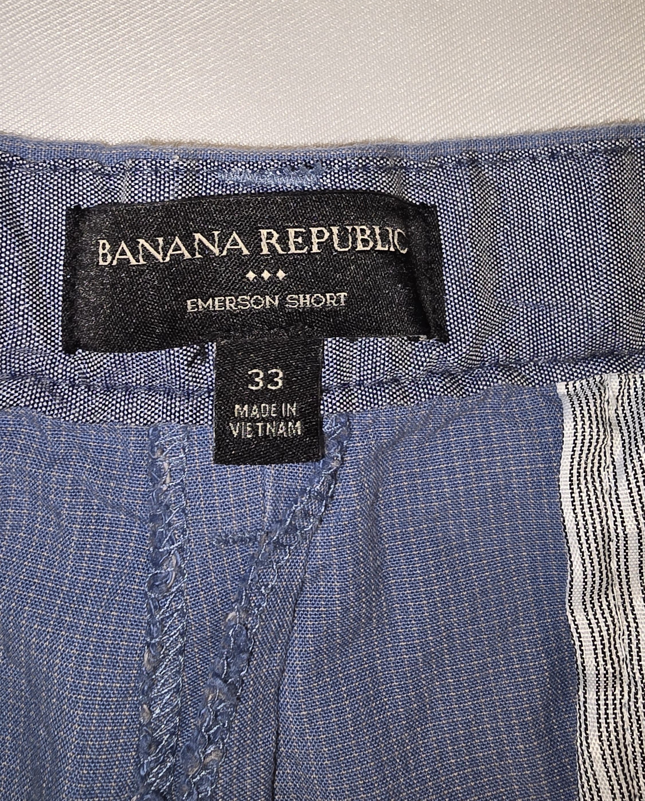 Blue Casual Shorts- Banana Republic