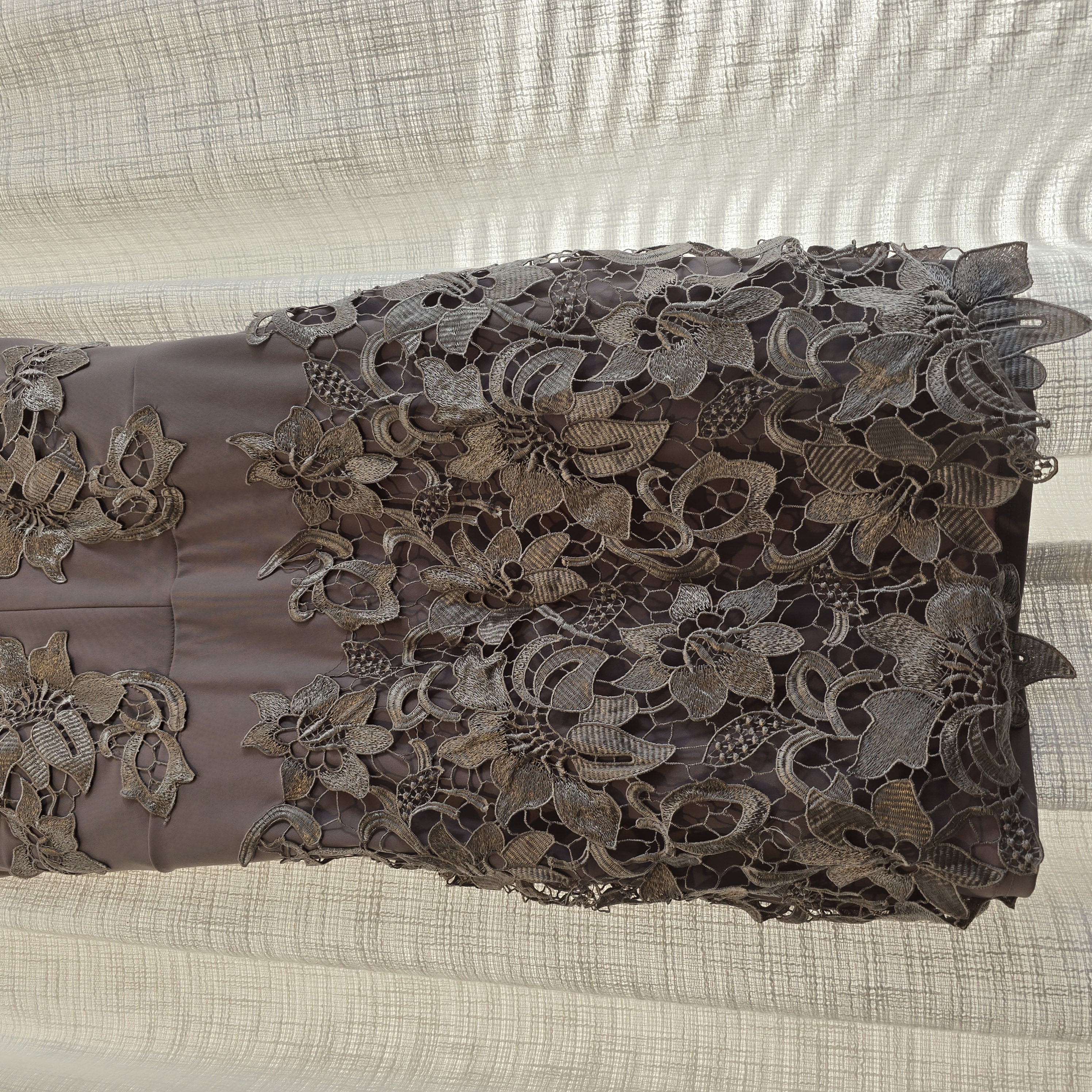 Lace Embroidered Cocktail Dress- CBR