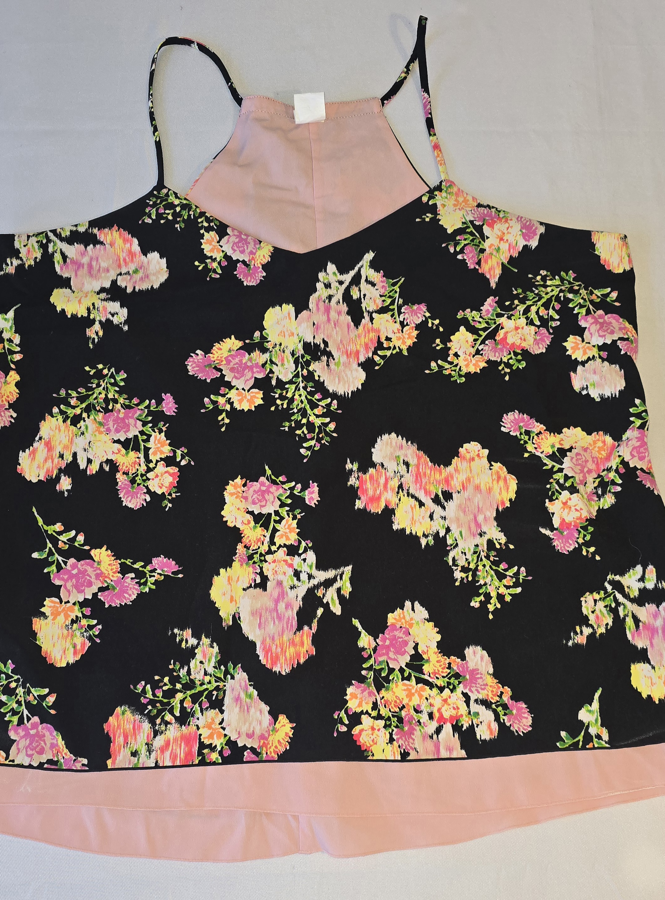 Floral Print Women's Tank Top- Candies