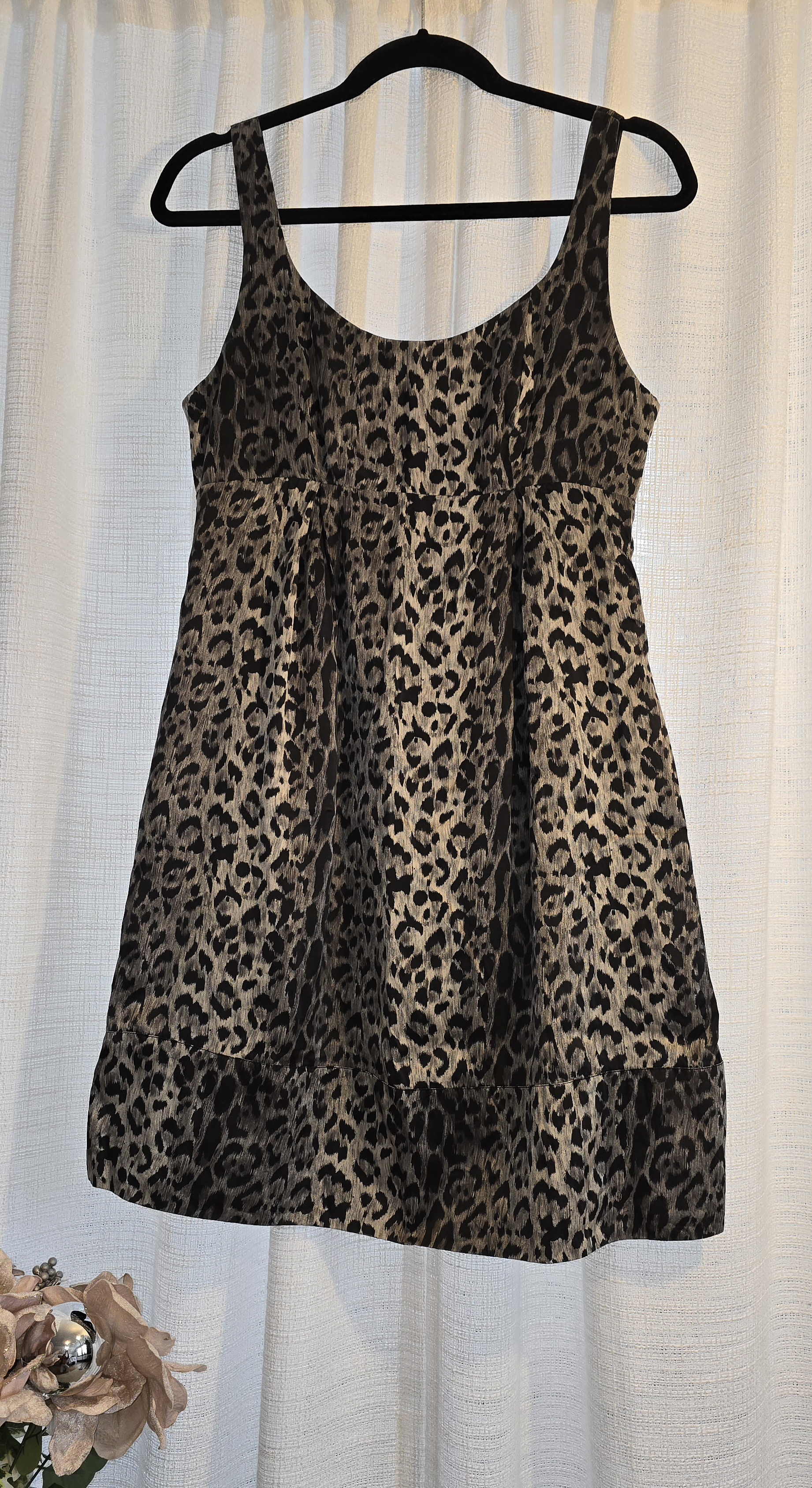 Animal Print Sleeveless Dress- The Limited