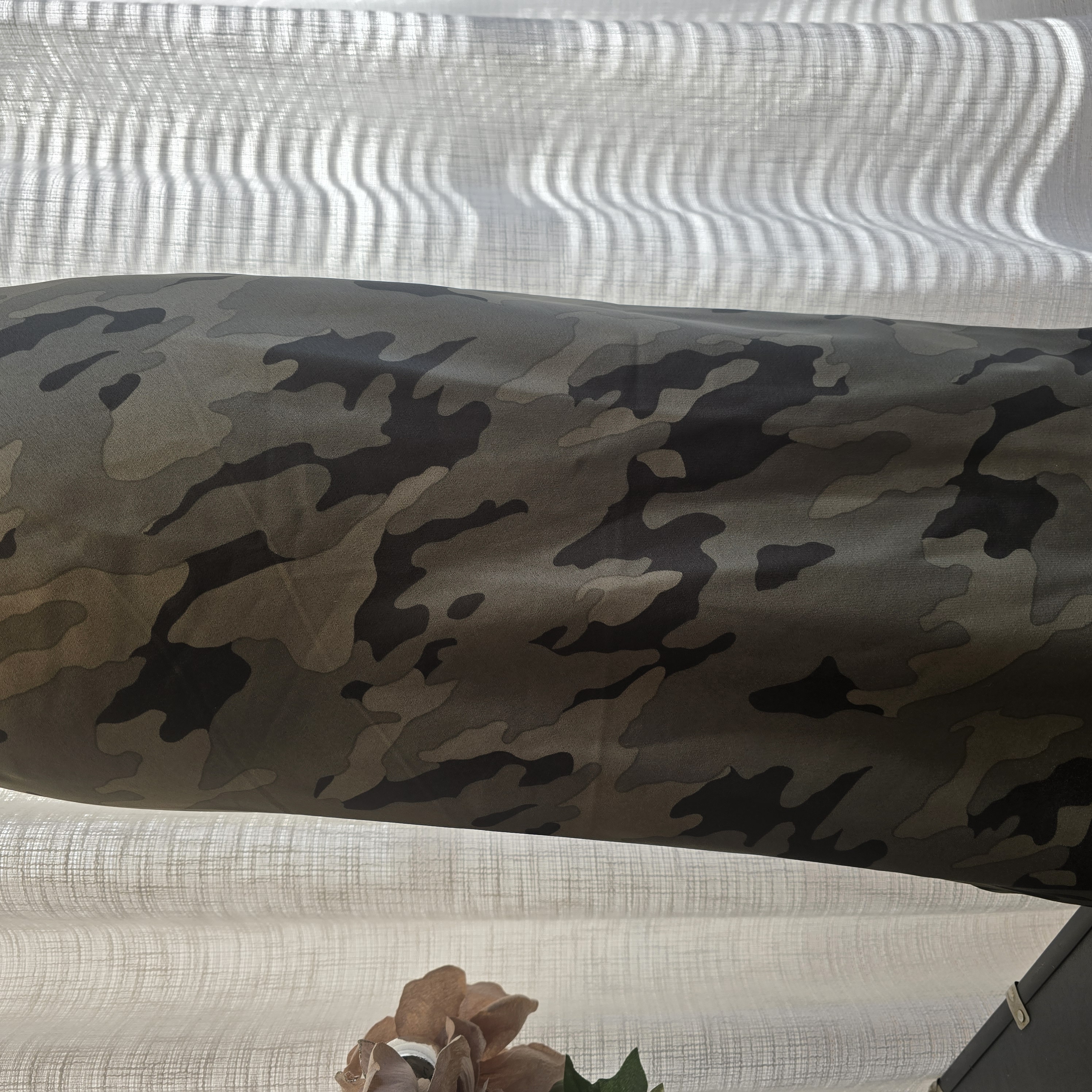 Camo Slip Dress- banana republic