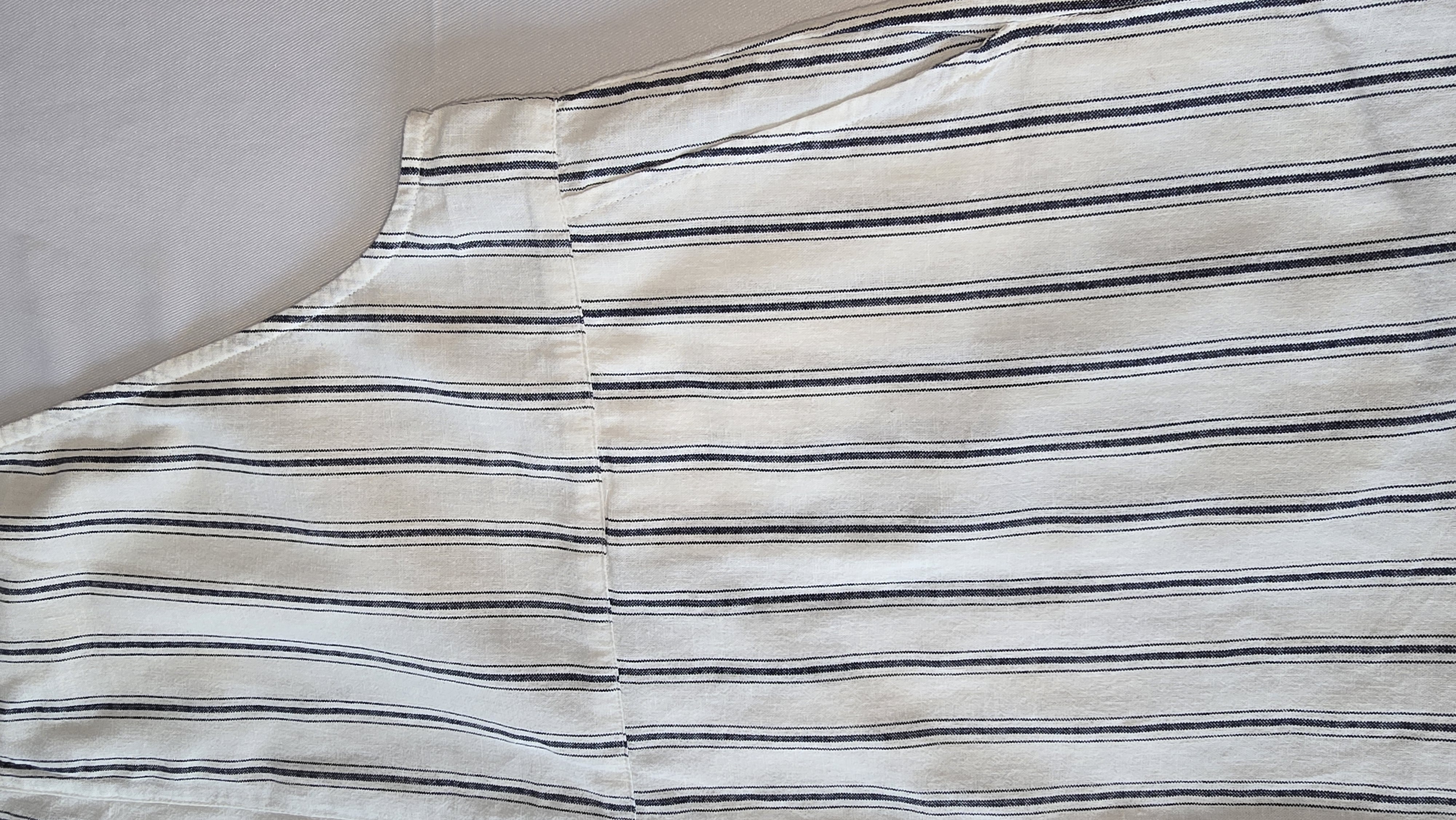 Striped Linen Overalls- COTTON:ON