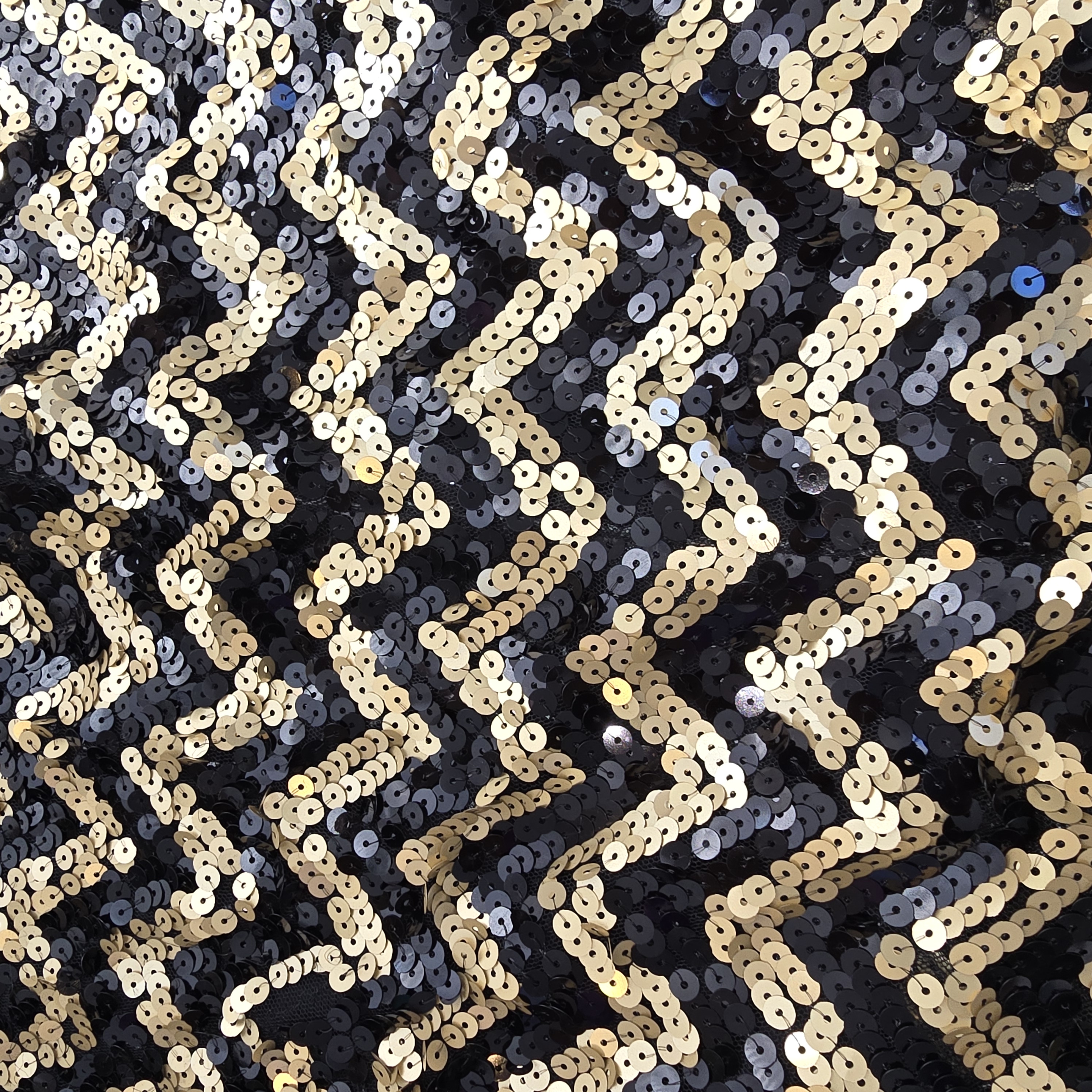 Sequin Zigzag Mini Skirt- Michael Kors