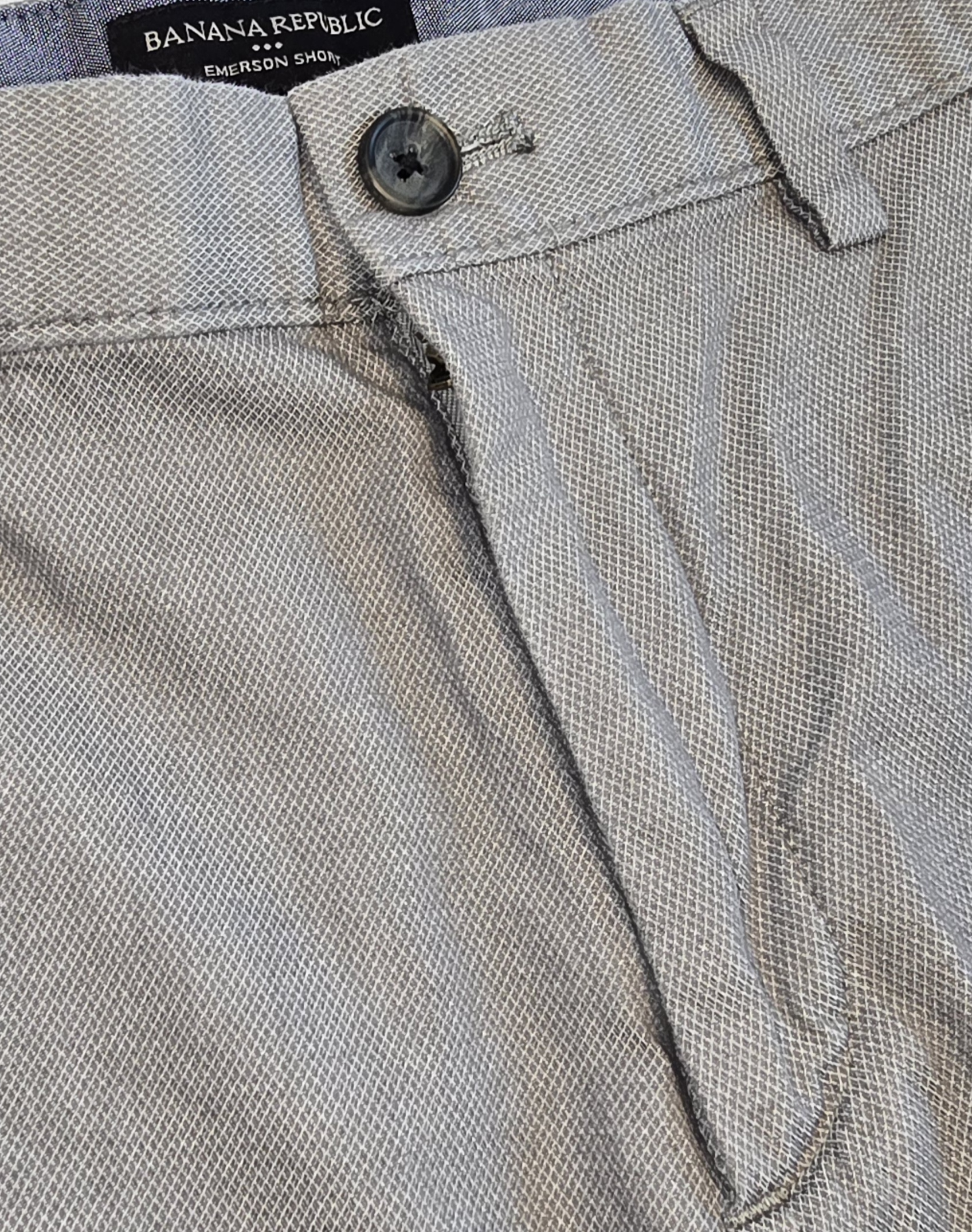 Men's Gray Banana Republic Shorts- size 33