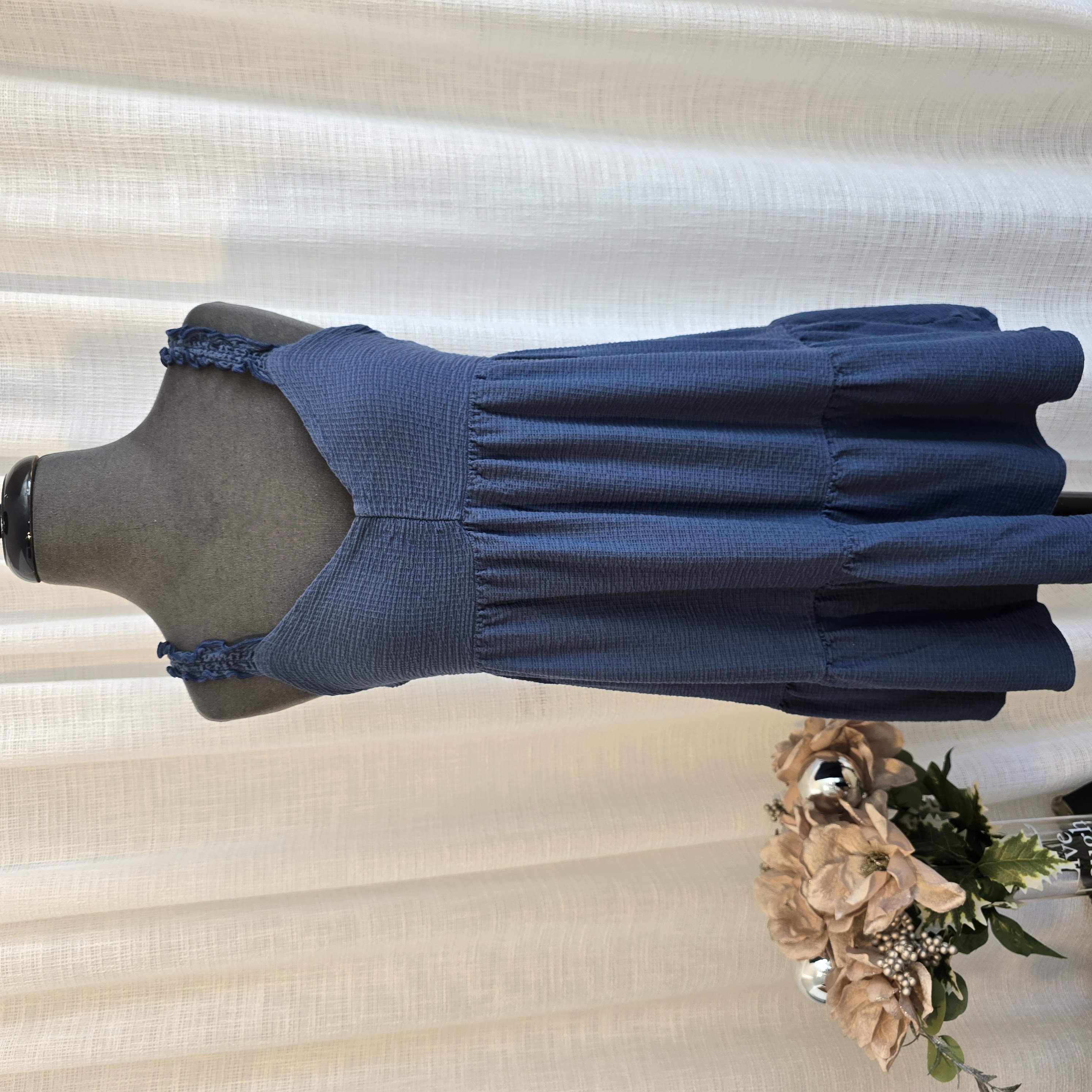 Navy Blue  Sundress- ARIZONA 