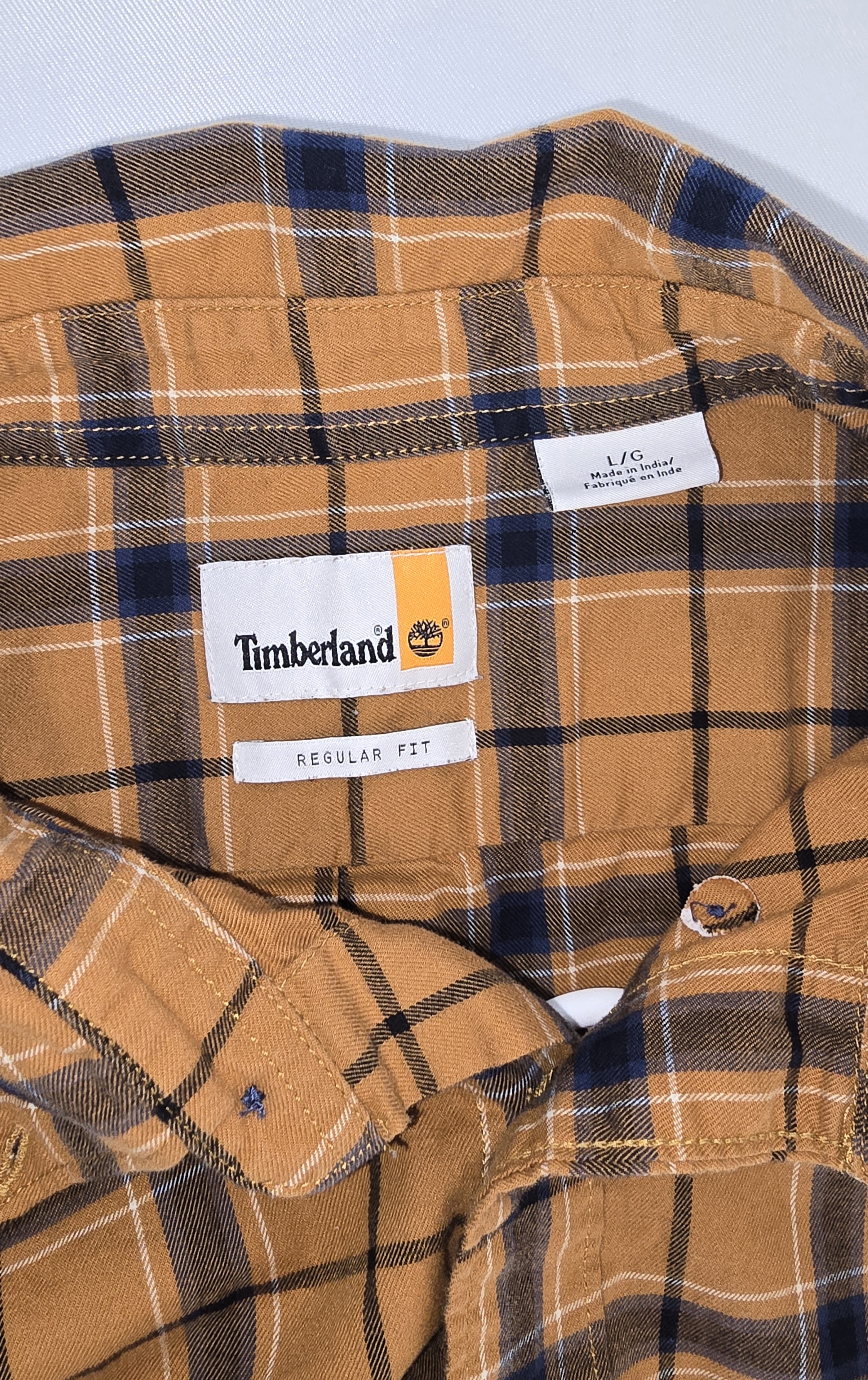 Plaid Button-Down Shirt -Timberland 