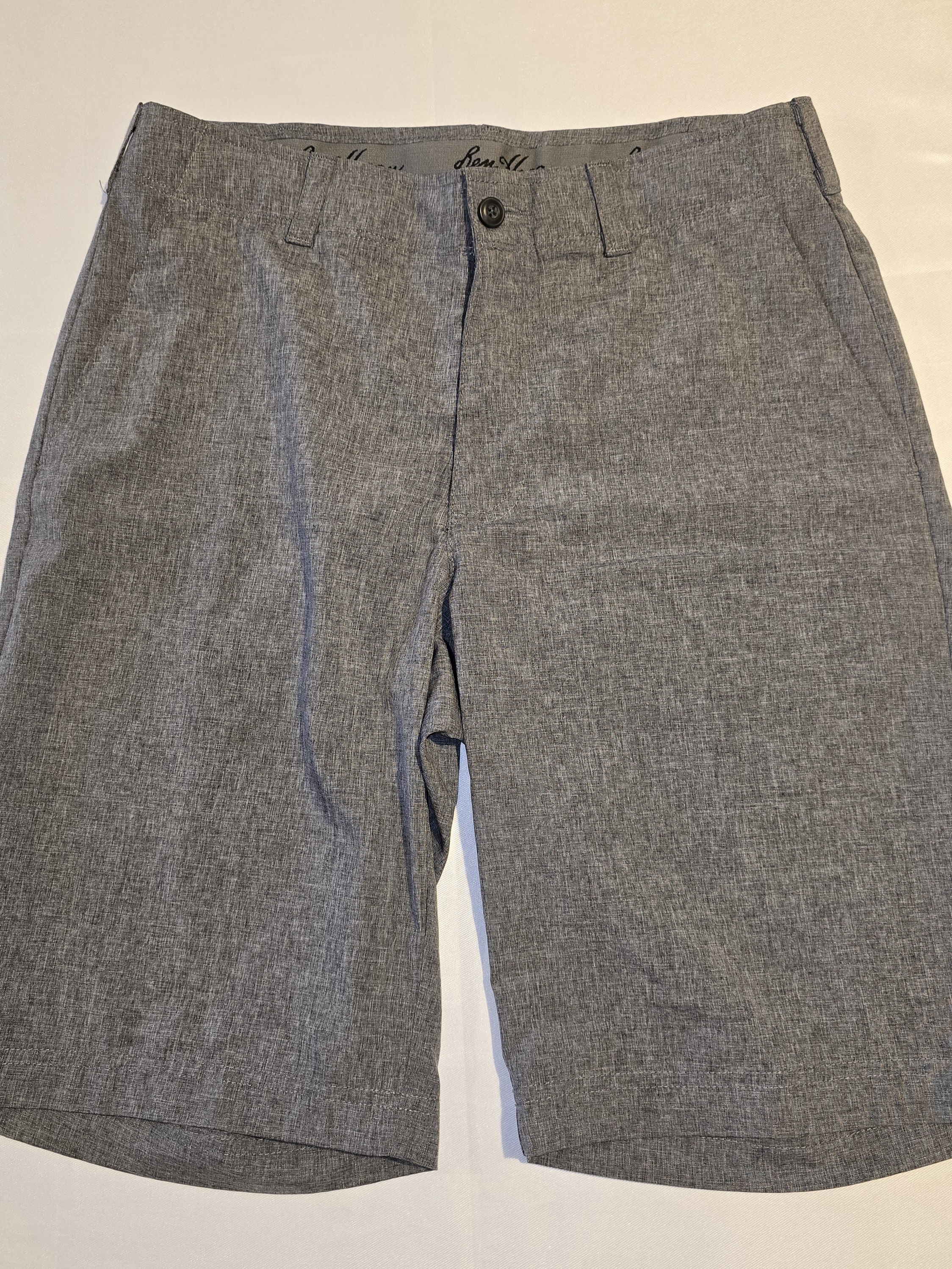Men's Grey Casual Shorts- Ben Hogan