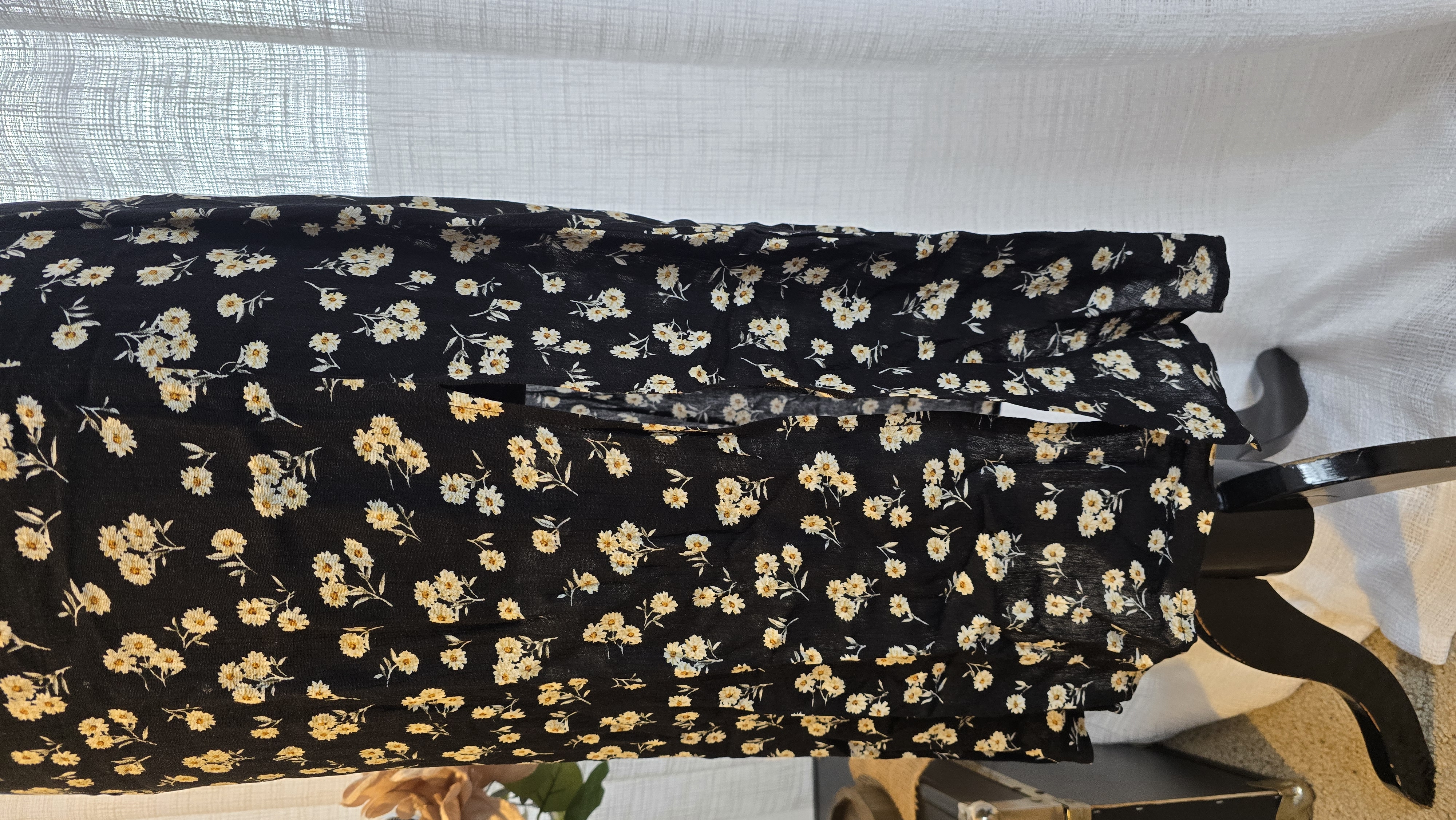 Floral Midi Skirt- SHEIN