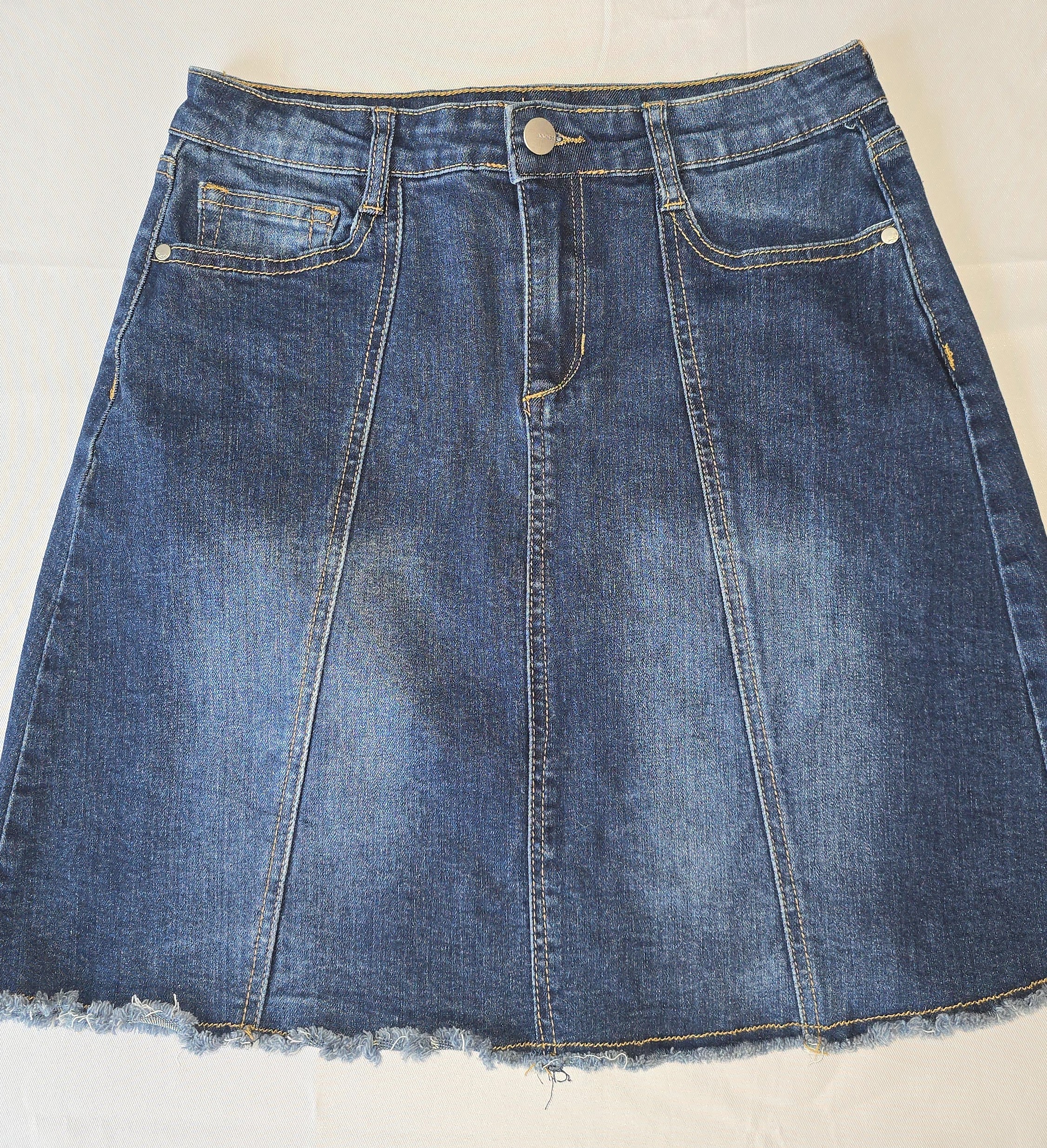 A-Line Denim Skirt- joe's