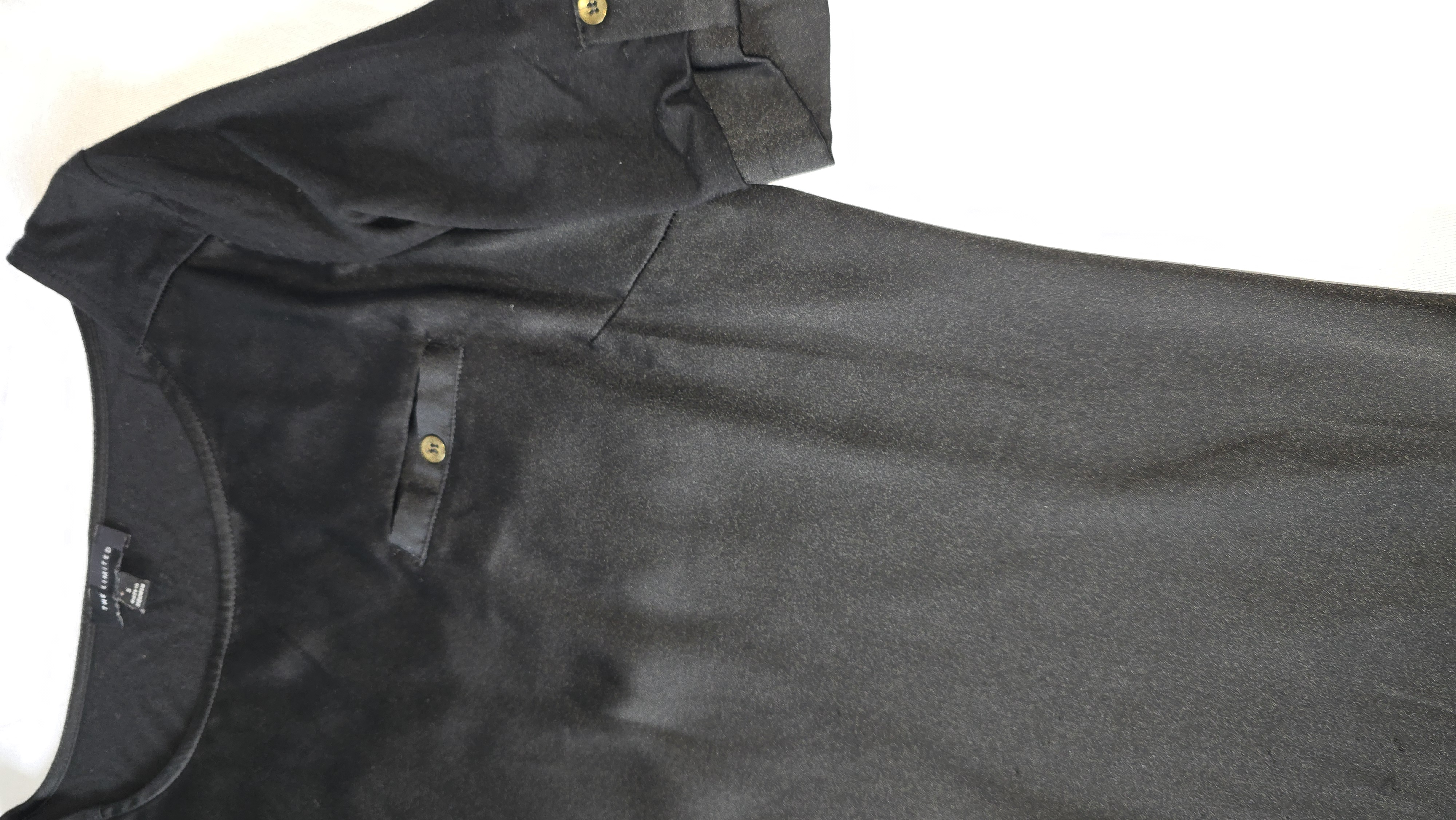 Classic Black Blouse- The Limited