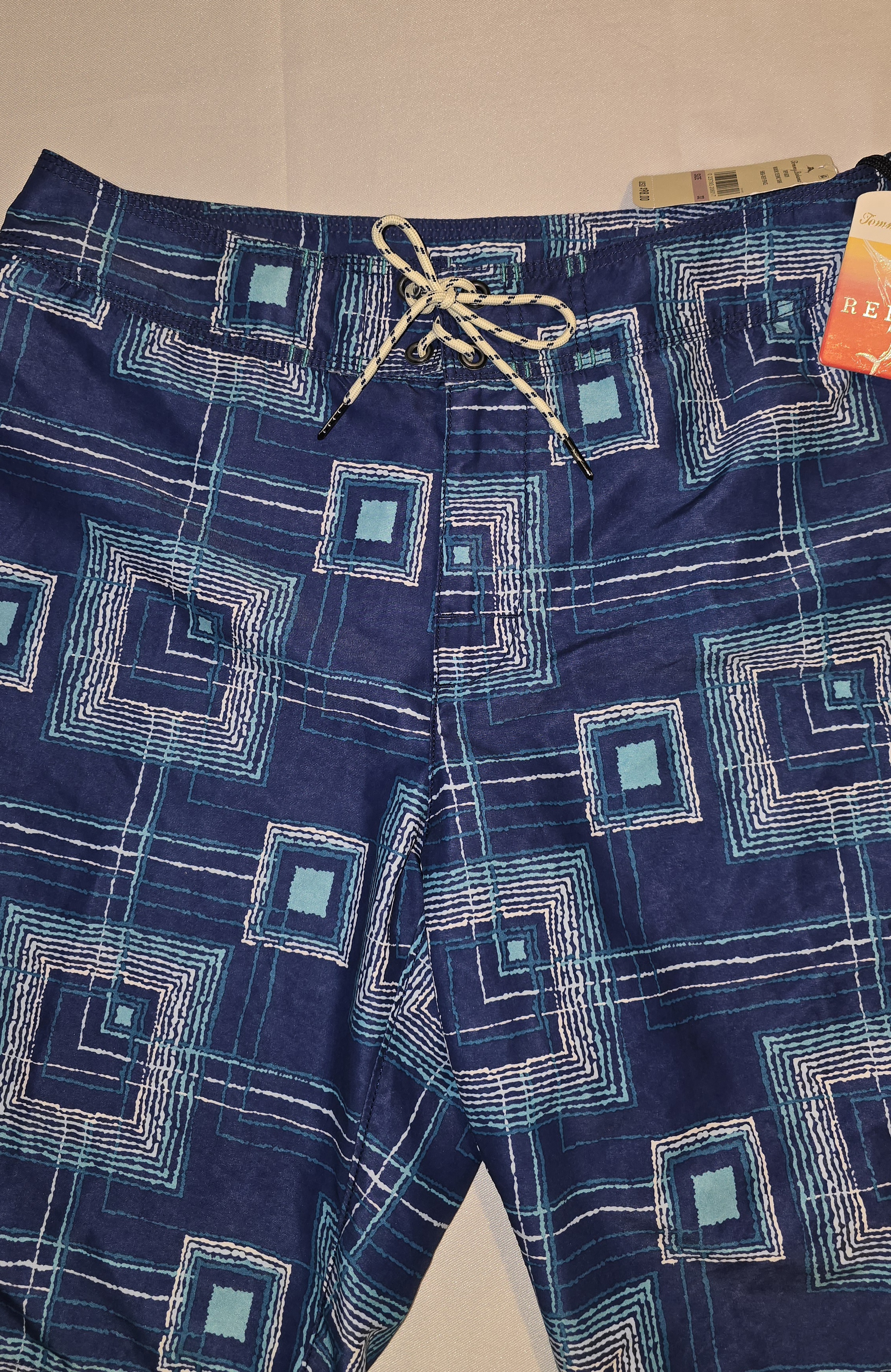 Geometric Pattern Board Shorts- Tommy Bahama 