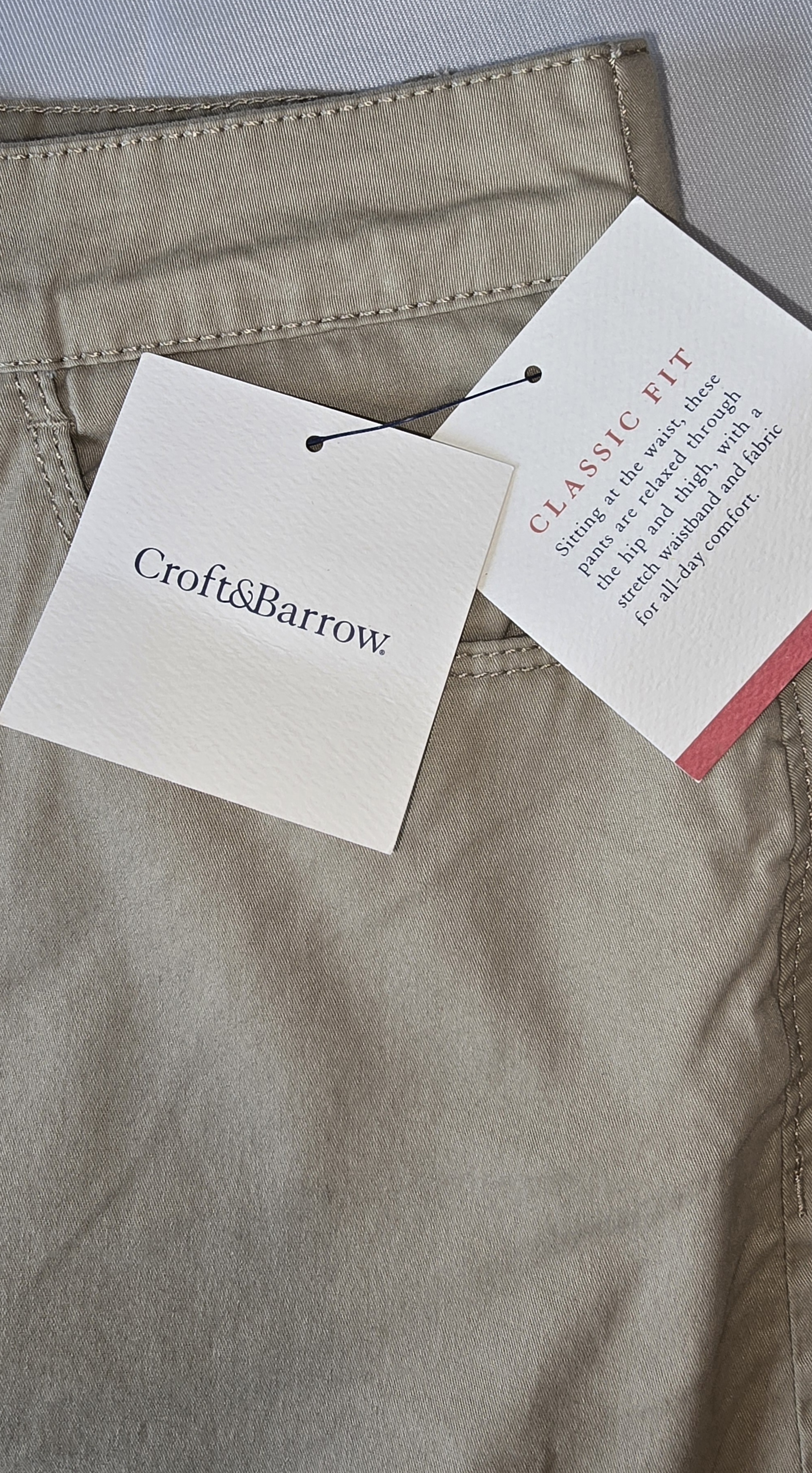 Beige Casual Skort- Croft & Barrow