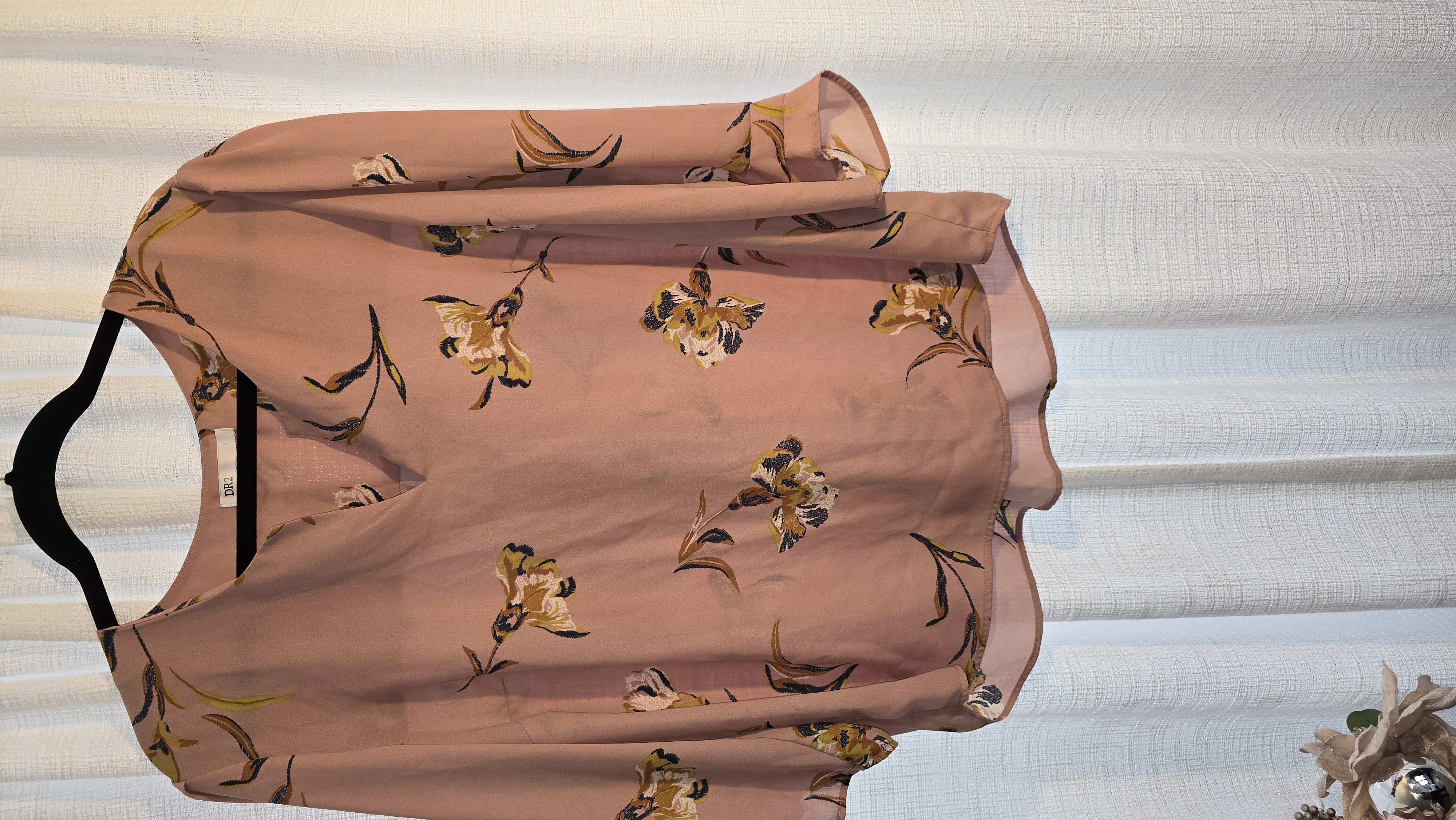 Floral Pink Blouse- DR2 Nordstorm