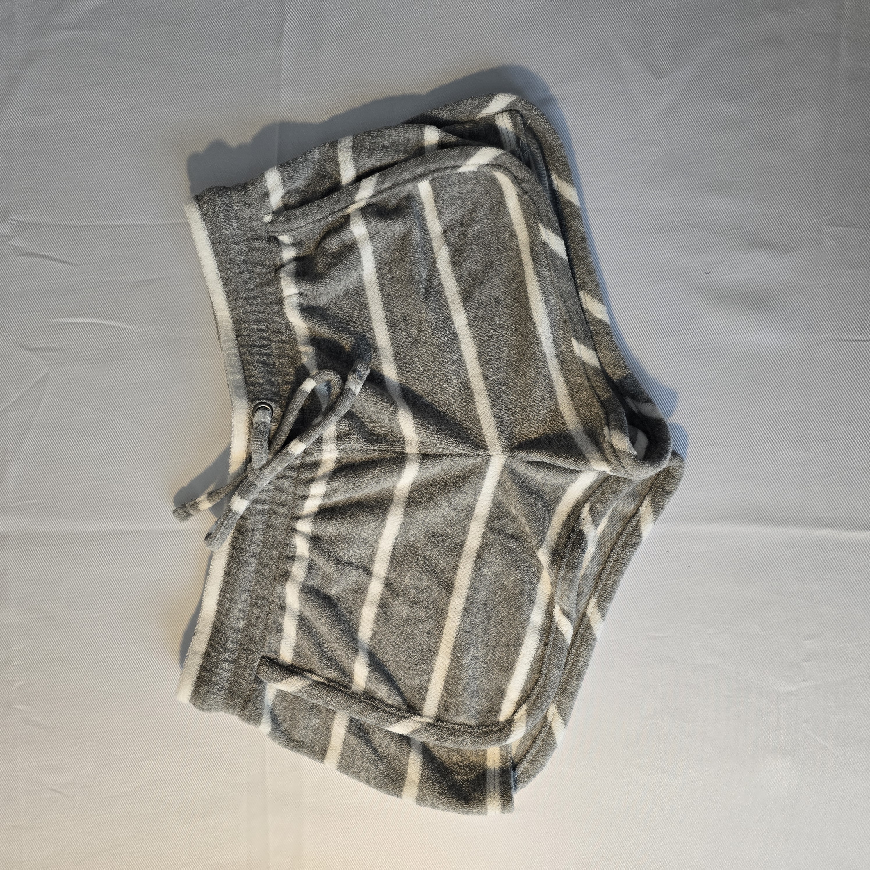 Striped Cozy Shorts- Pink Republlic